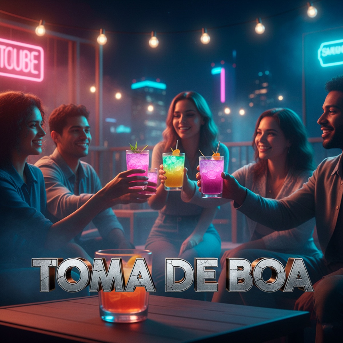 TOMA DE BOA - Single by DJAY VMC & Dj Tchouzen album cover