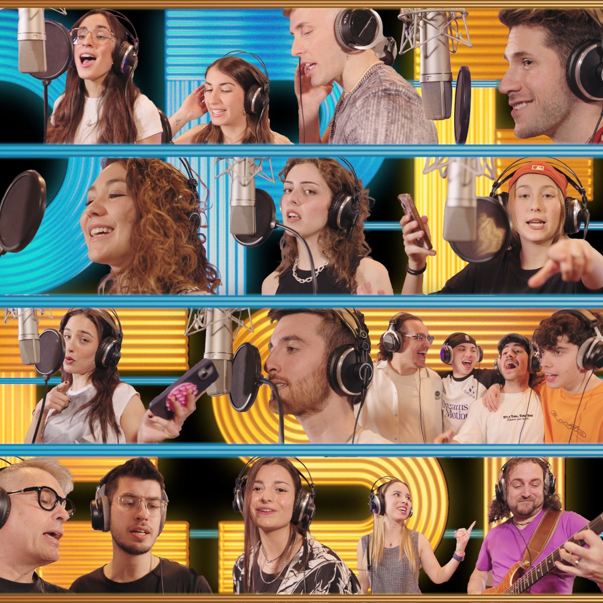 Que tot comenci aquí (feat. Marc Andurell, Paula Jim, Óscar Mir-Mir, Maria Fort, Markos, Marina Jaded, EXIT, SOFIA DE DIEGO, Sergi Piñol, Miquel Rullo, Marta Bossa, Xaavo, eye tana, Elena & Soulmates) - Single by OP FEST album cover