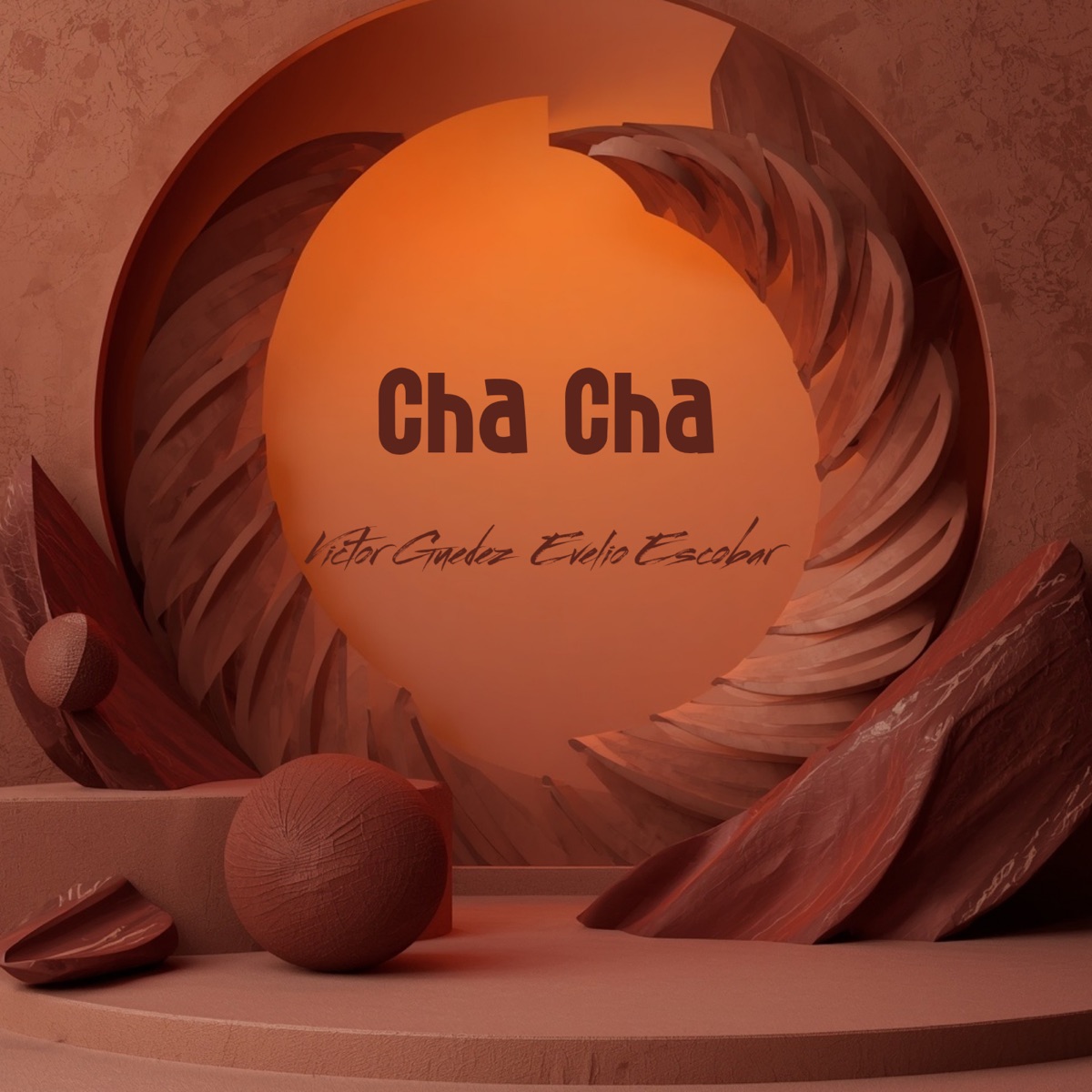 Cha Cha - Single by Victor Guedez & EVELIO ESCOBAR album cover