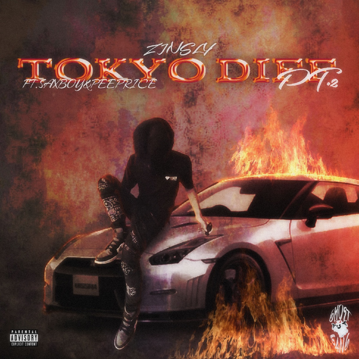 TOKYO DIFF PT.2 - Single by 2Priseyy, SAXBOY & PEEPRICE album cover