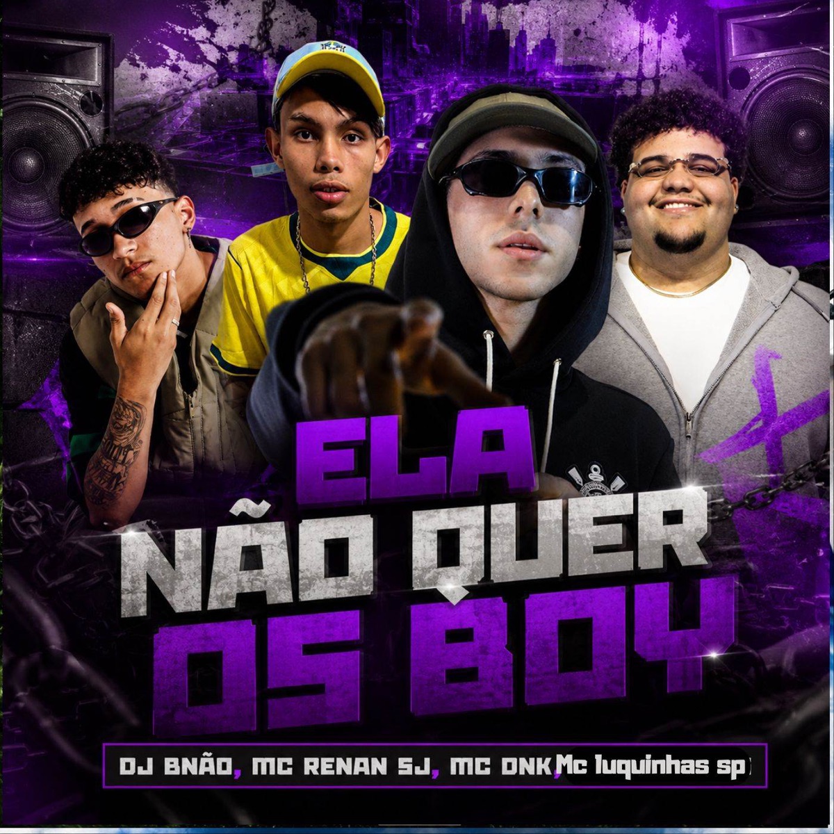Ela Não Quer Os Boy (feat. Next Records) - Single by RENAN SJ, MC DNK, Dj Bnão & mc luquinhas sp album cover