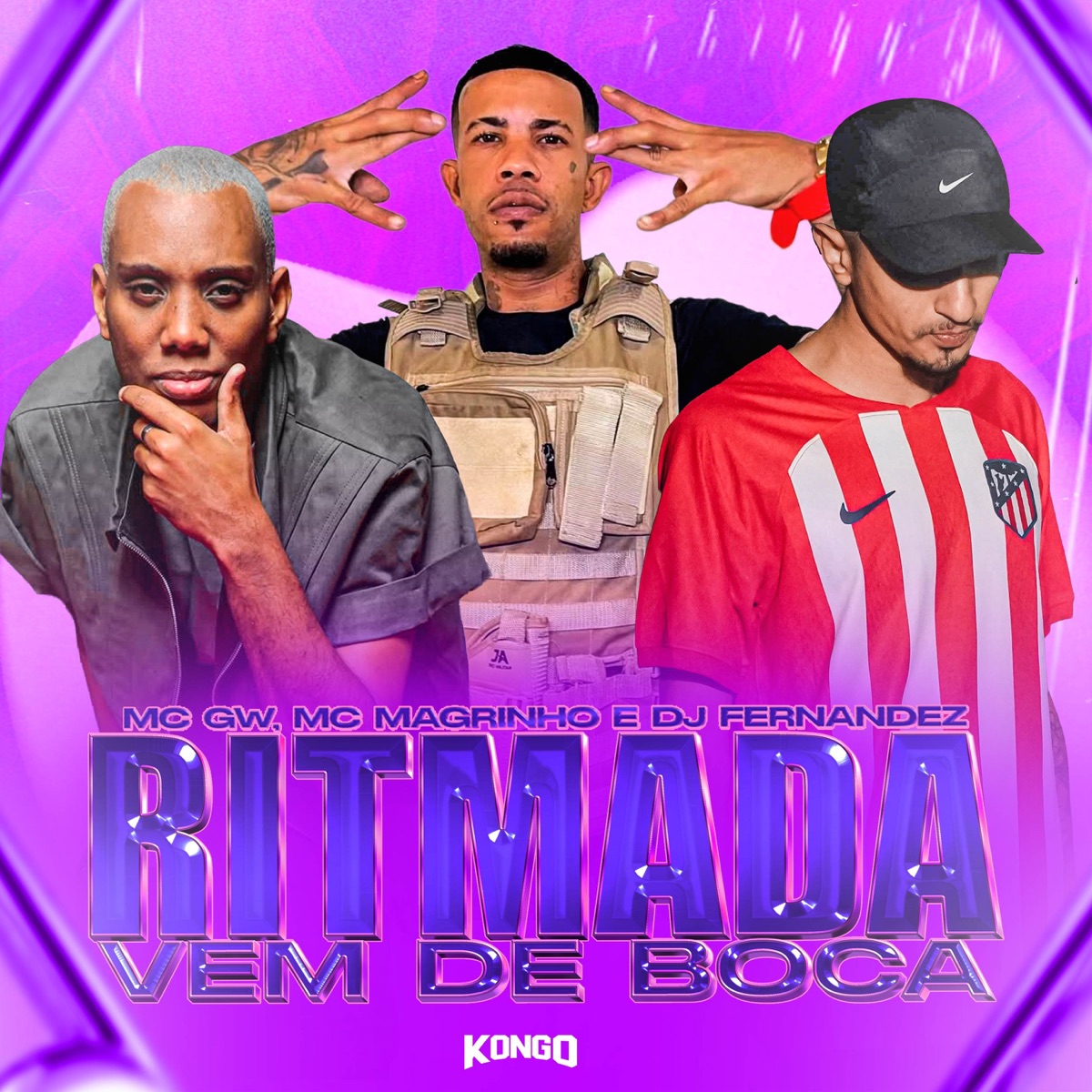 RITMADA VEM DE BOCA - Single by DJ Fernandez, Mc Gw & Mc Magrinho album cover