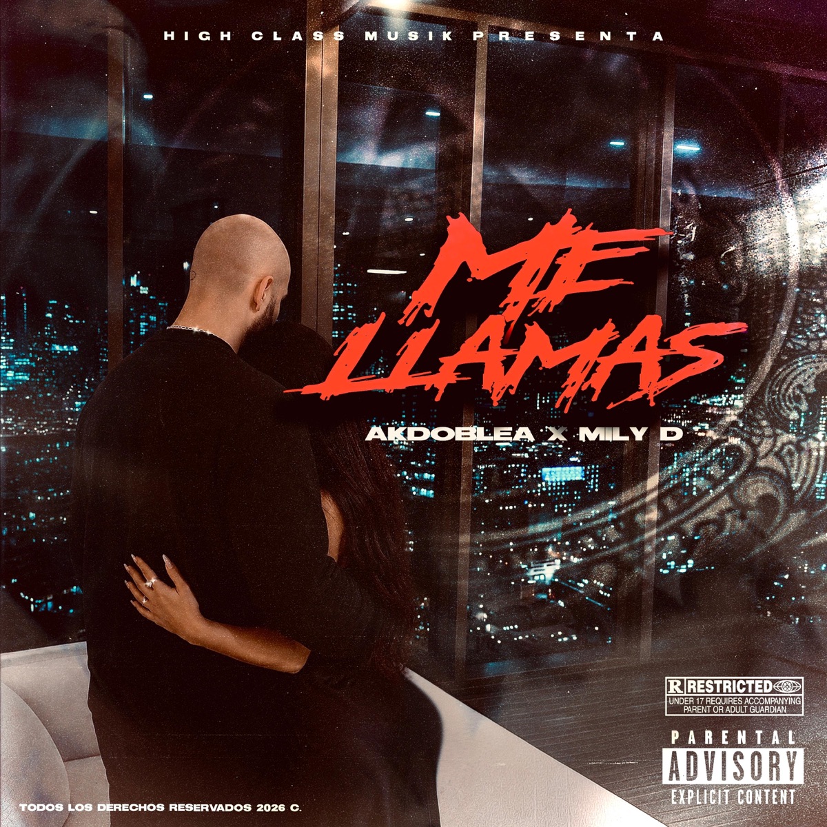 ME LLAMAS (feat. Mily D) - Single by AKDOBLEA album cover