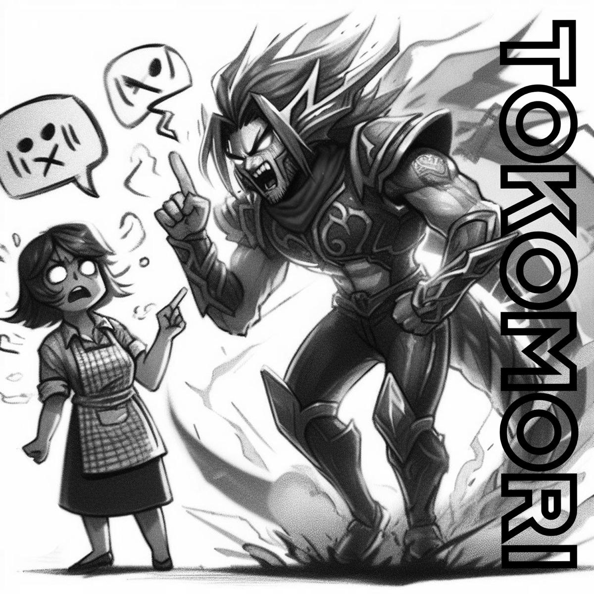 Tokomori (feat. Debiddo Tensai) - Single by Kristian Prefact album cover