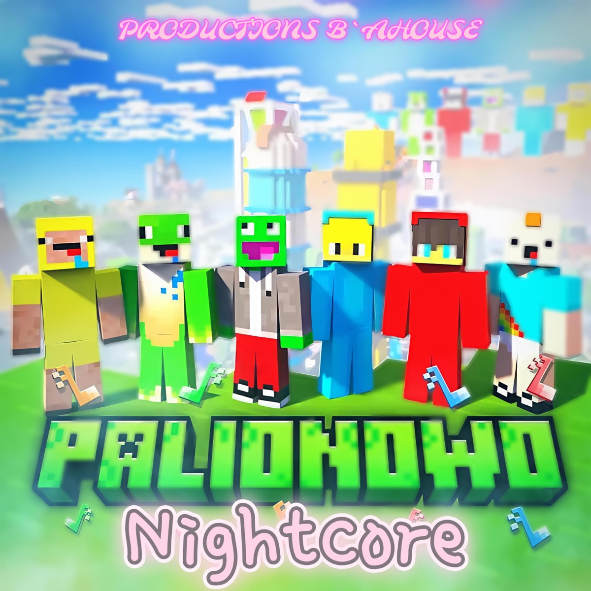 Palionowo (feat. Palion) [Nightcore Version] - Single by PRODUCTIONS BAHOUSE album cover