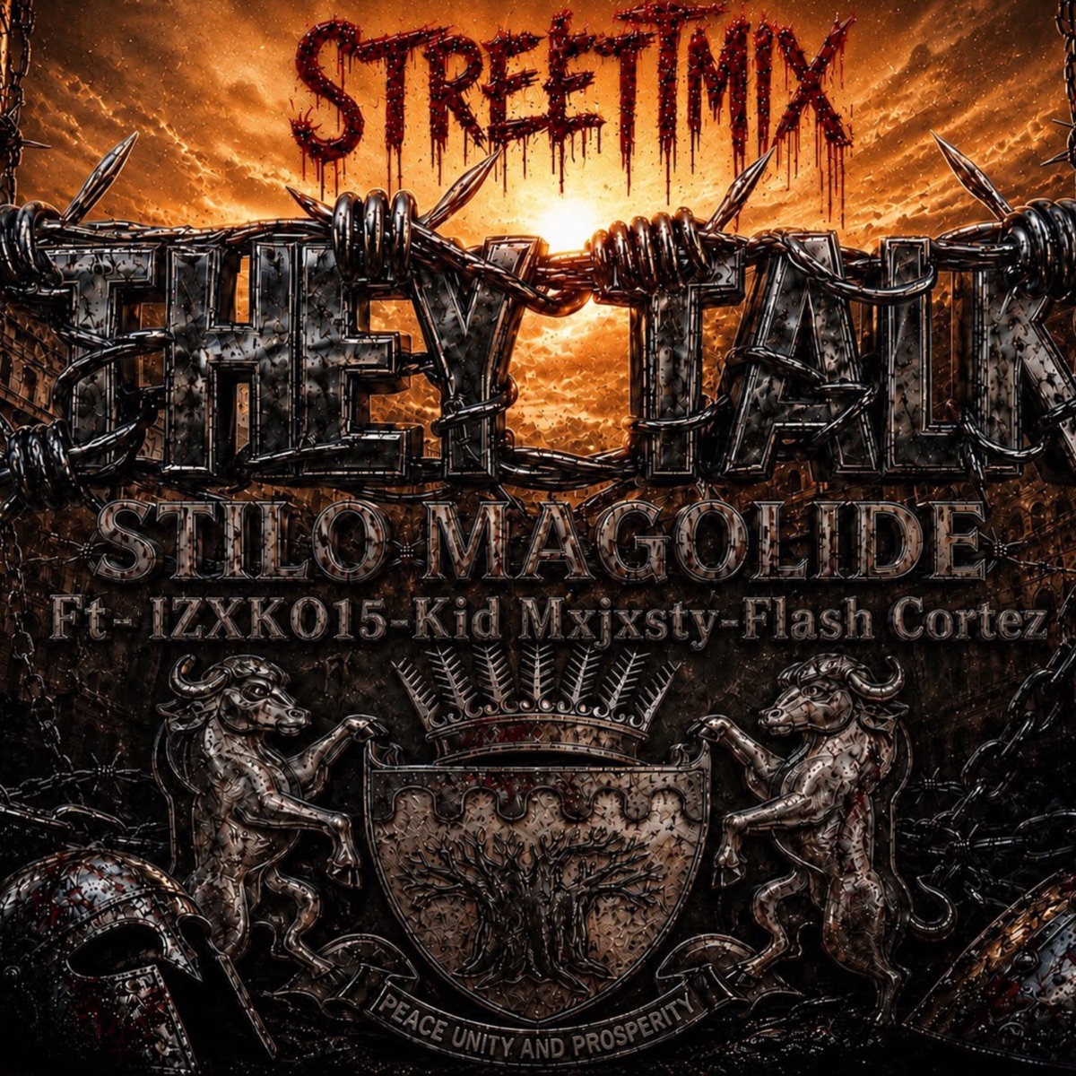 They Talk (II) - Single by Stilo Magolide, IZXK015, Kid Mxjxsty & Flash Cortez album cover