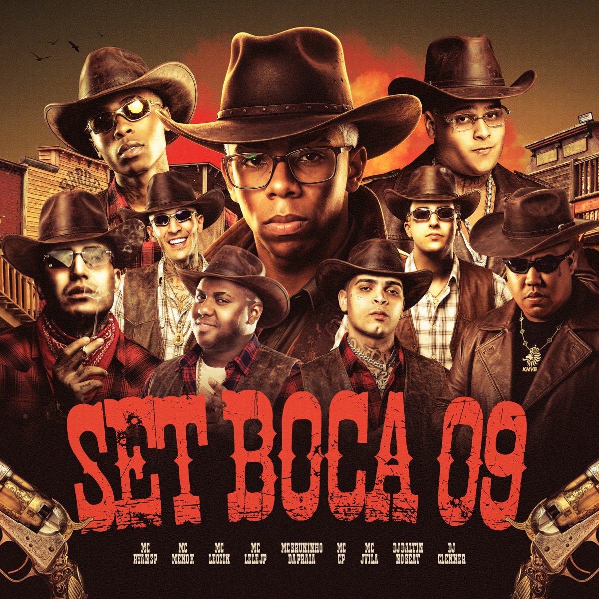 SET BOCA 09 (feat. Mc Jvila, Mc Lele JP, Mc Leozin, Mc Bruninho da Praia & DJ Glenner) - Single by MC Ryan SP, MC Meno K, Mc GP & Dj Daltin no Beat album cover
