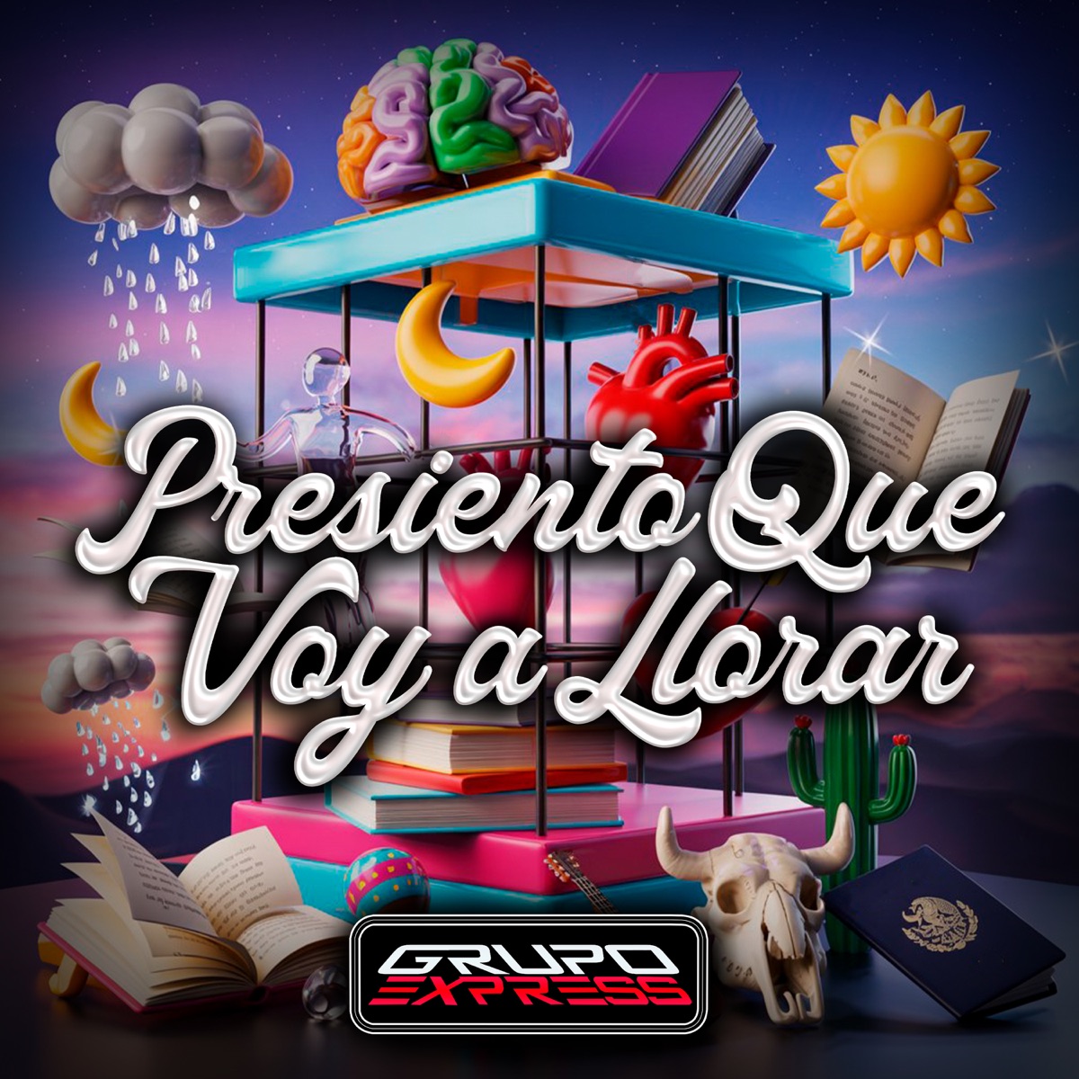Presiento que voy a llorar by Grupo Express album cover