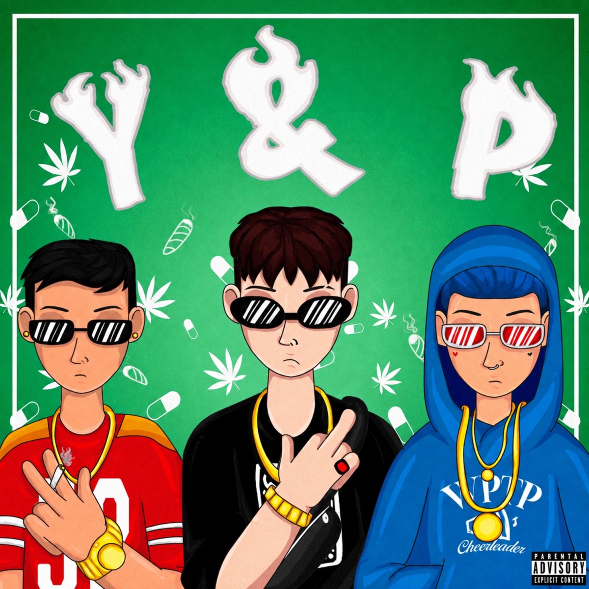 Y&P - Single by YMG GANG, Comboe1, Joven Nasty & YOVNG D1ABLO album cover