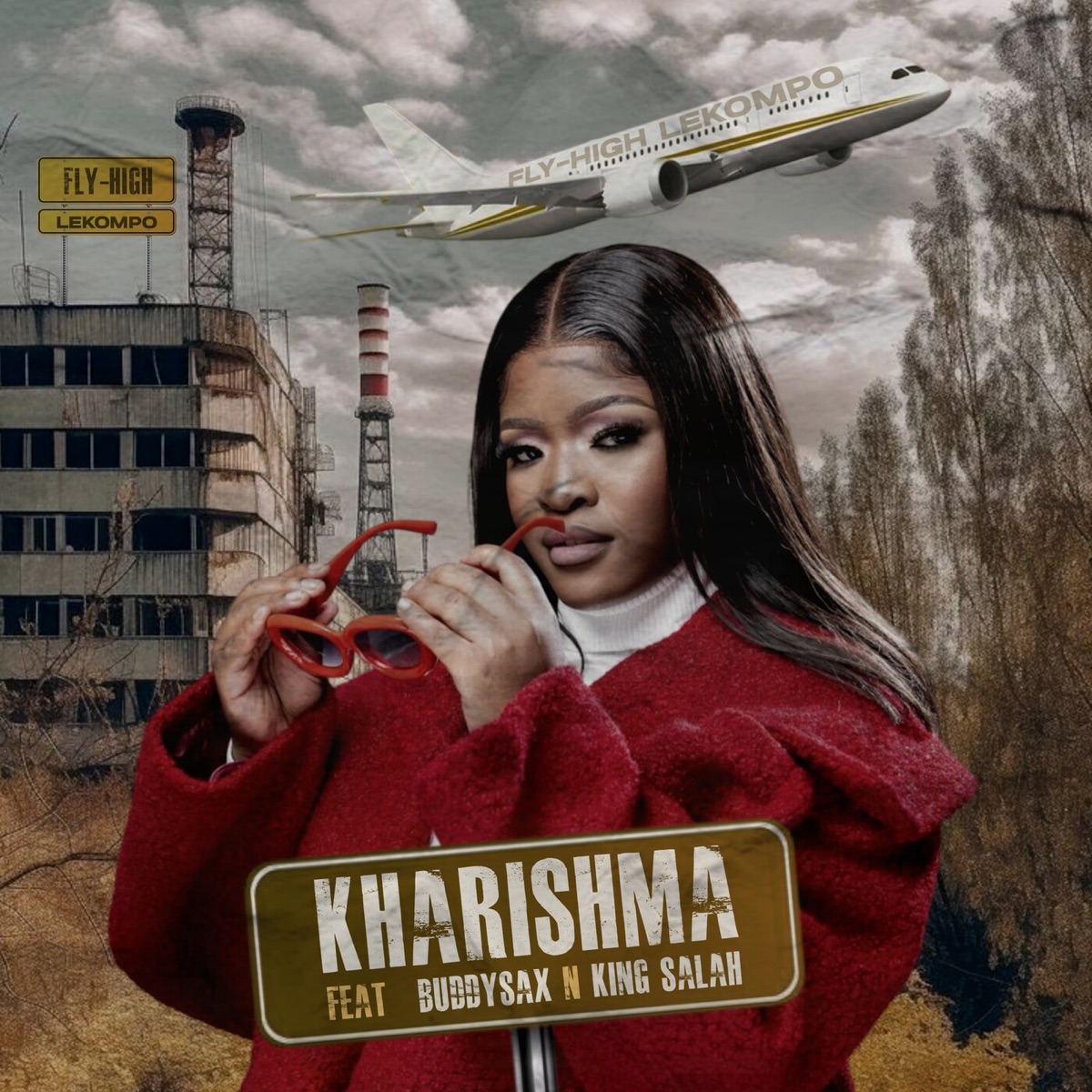 Fly High Lekompo (feat. Buddy Sax & KING SALAH) - Single by Kharishma album cover