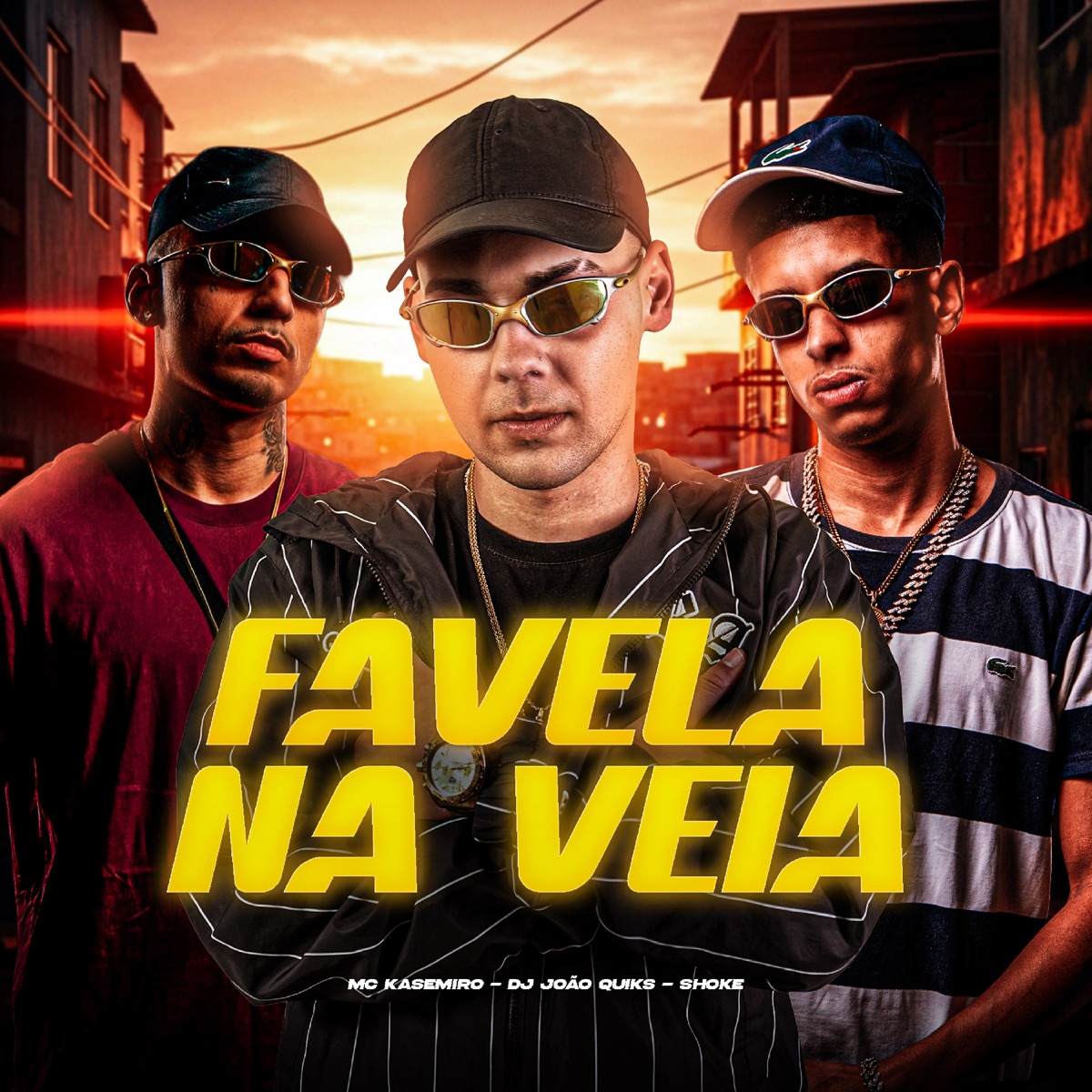 Favela na Veia (feat. DJ João Quiks) - Single by MC Kasemiro & Shoke album cover