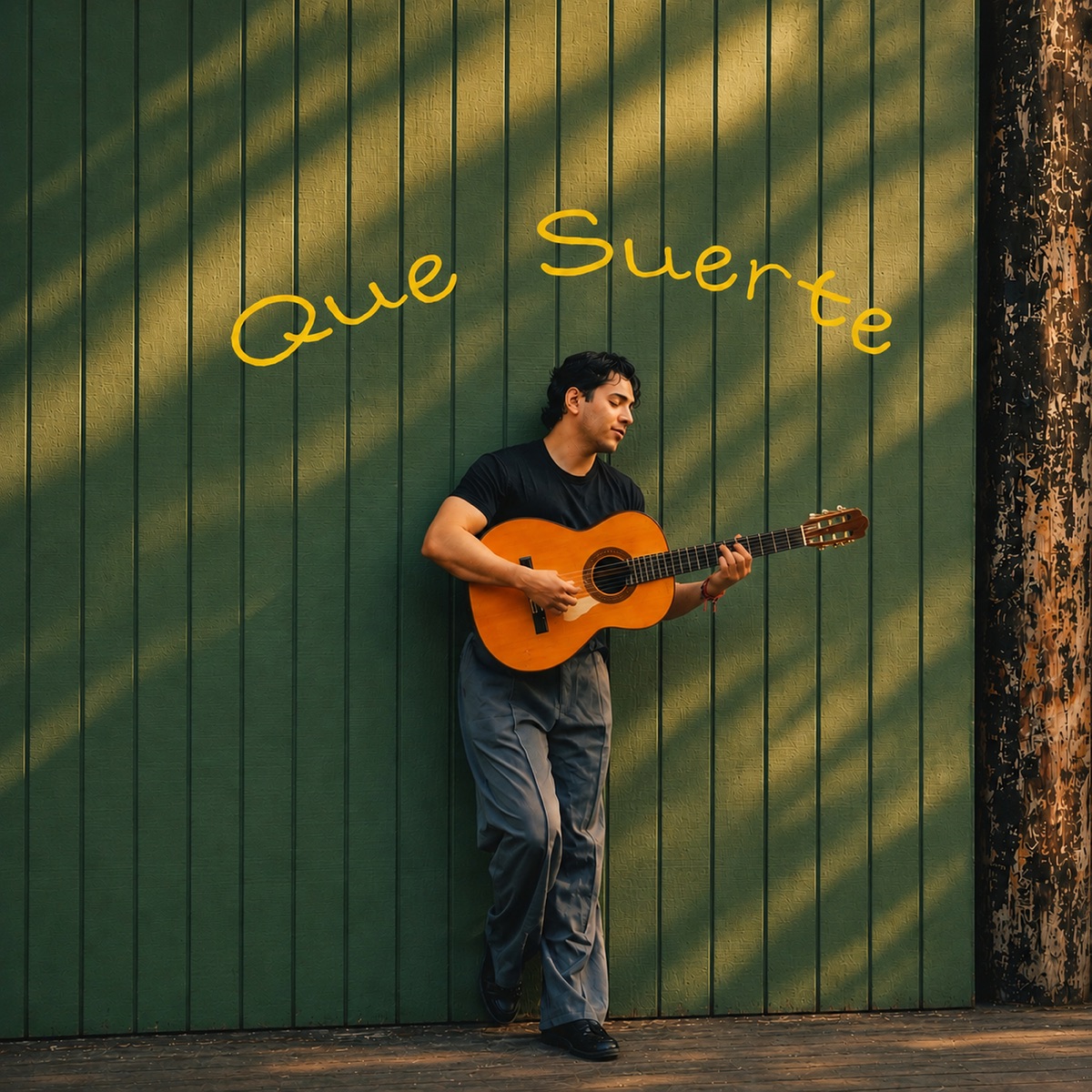 Que Suerte - Single by Edgar Alejandro album cover