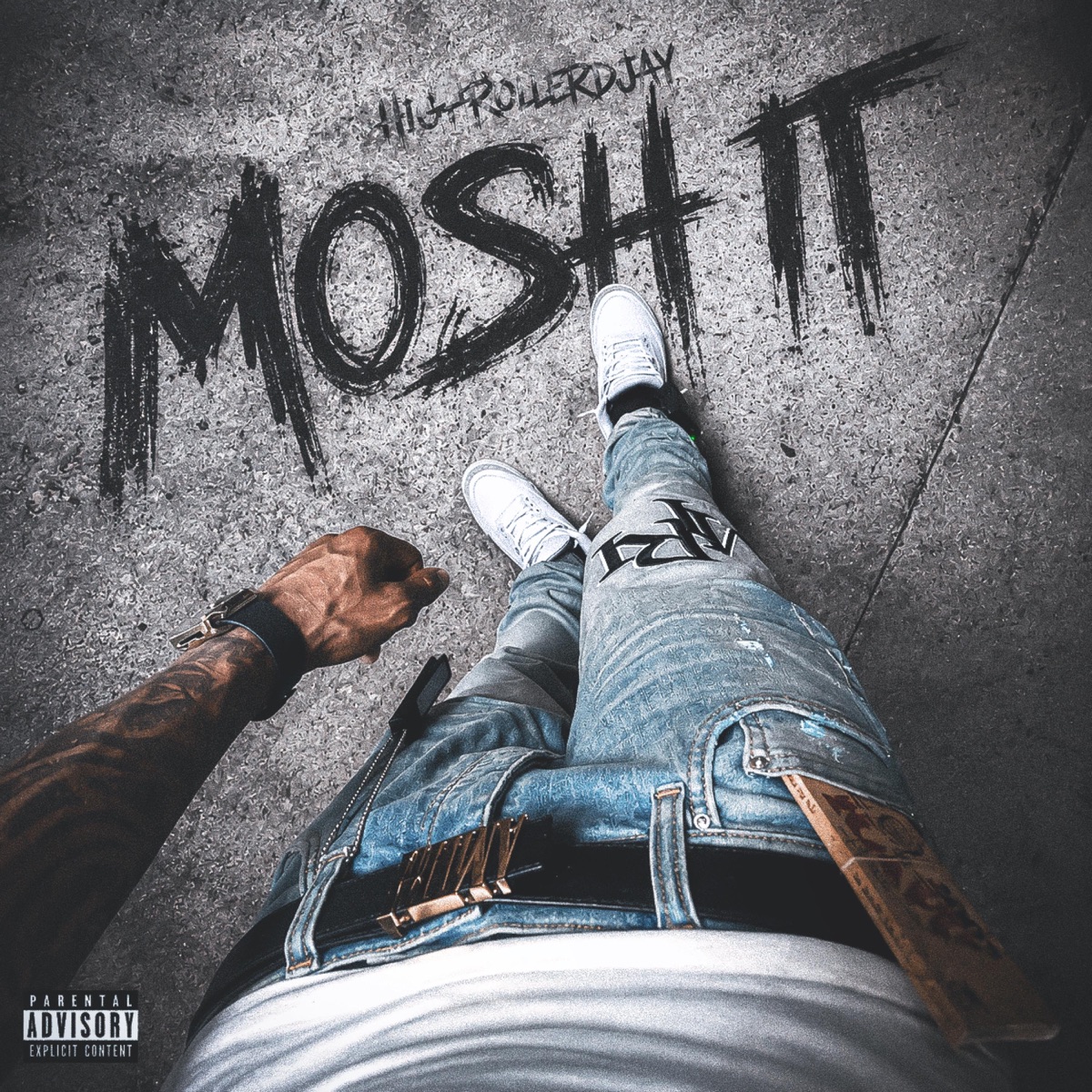 MOSH IT - Single by HighRollerDJay album cover