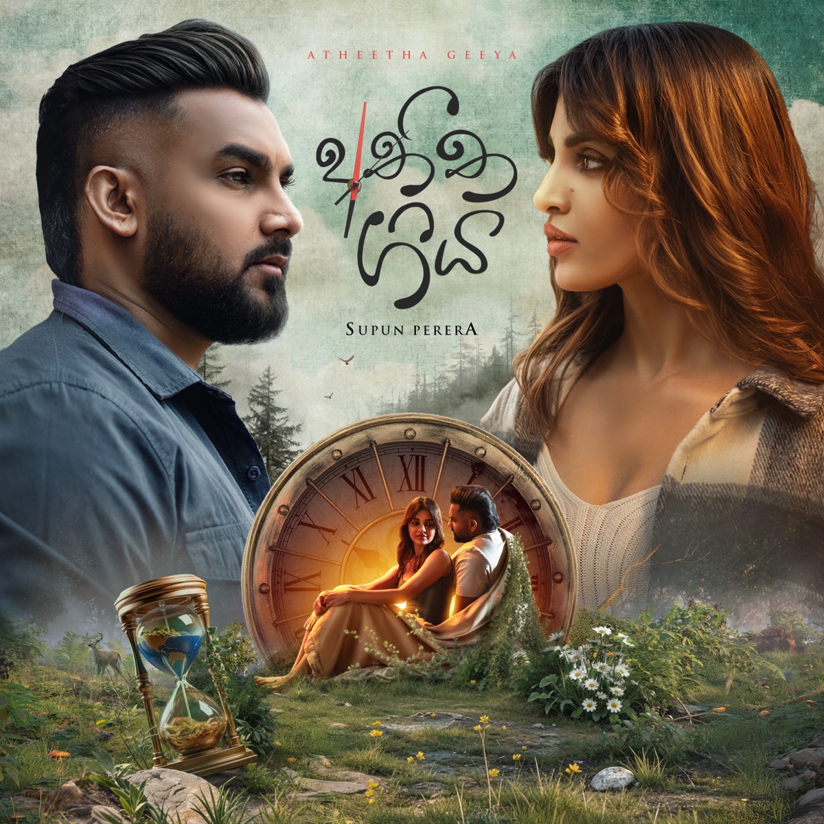 Atheetha Geeya - Single by Supun Perera & Chalitha Saranga album cover