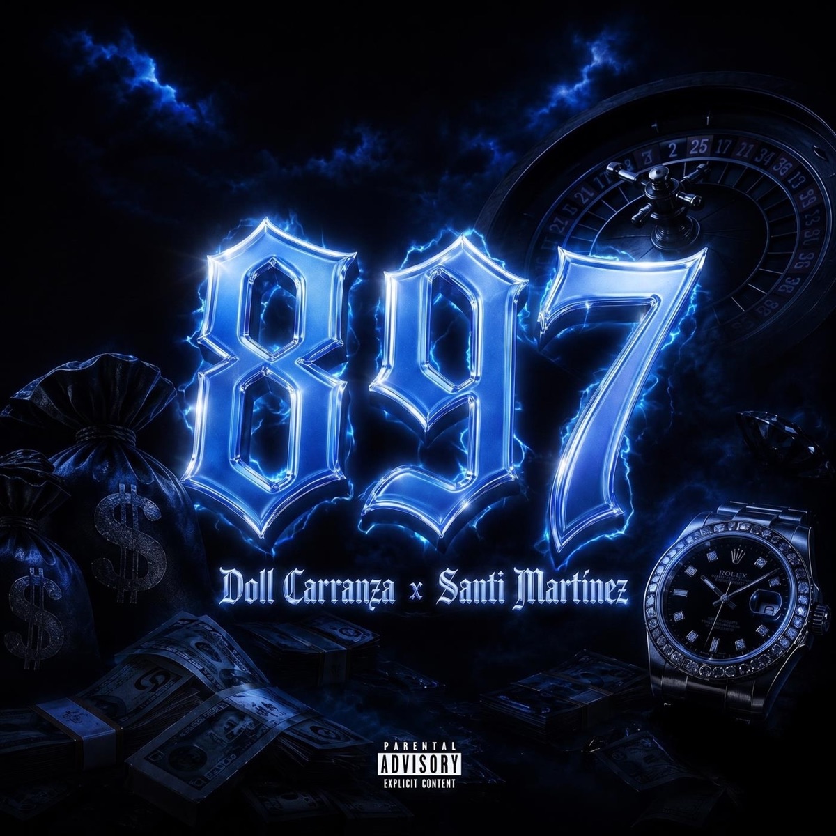 897 - Single by Doll Carranza & Santii Martínez album cover