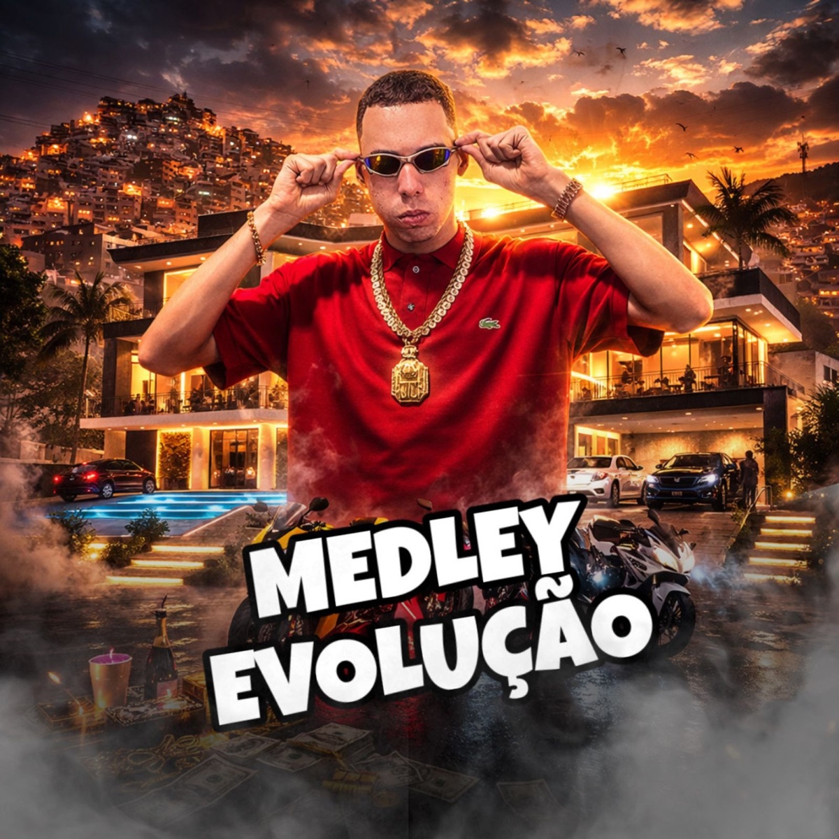Medley Evolução (Acoustic) - Single by Mc Pandochi album cover