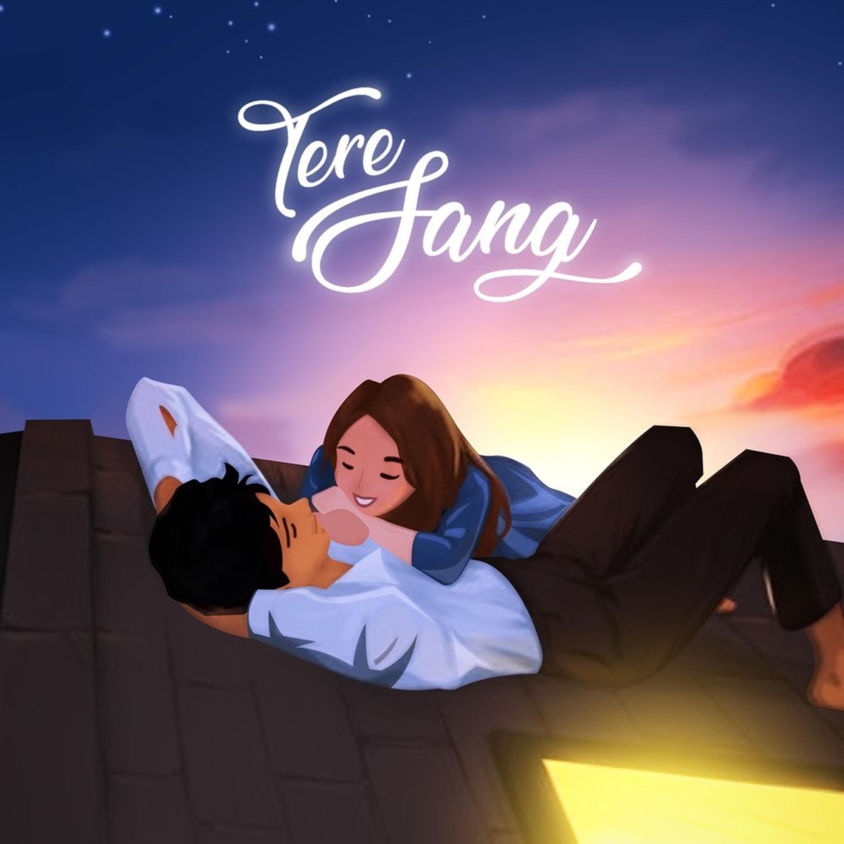 Tere Sang - Single by Mohit Manuja, Sayam Qureshi & Deepanshi Nagar album cover