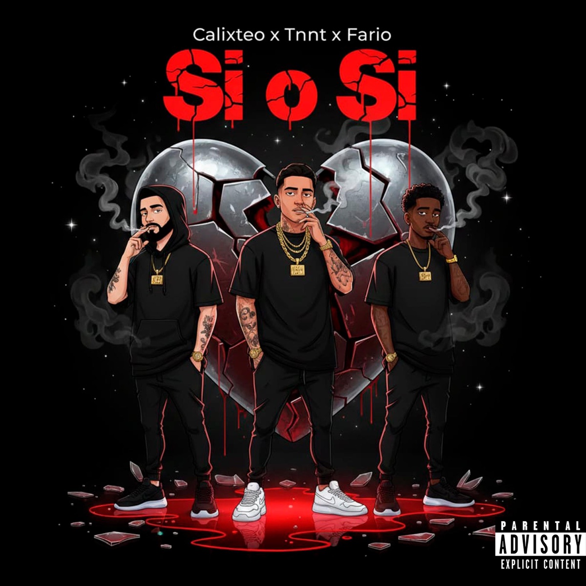 SI O SI (feat. Calixteo & TNNT) - Single by Fario Music album cover