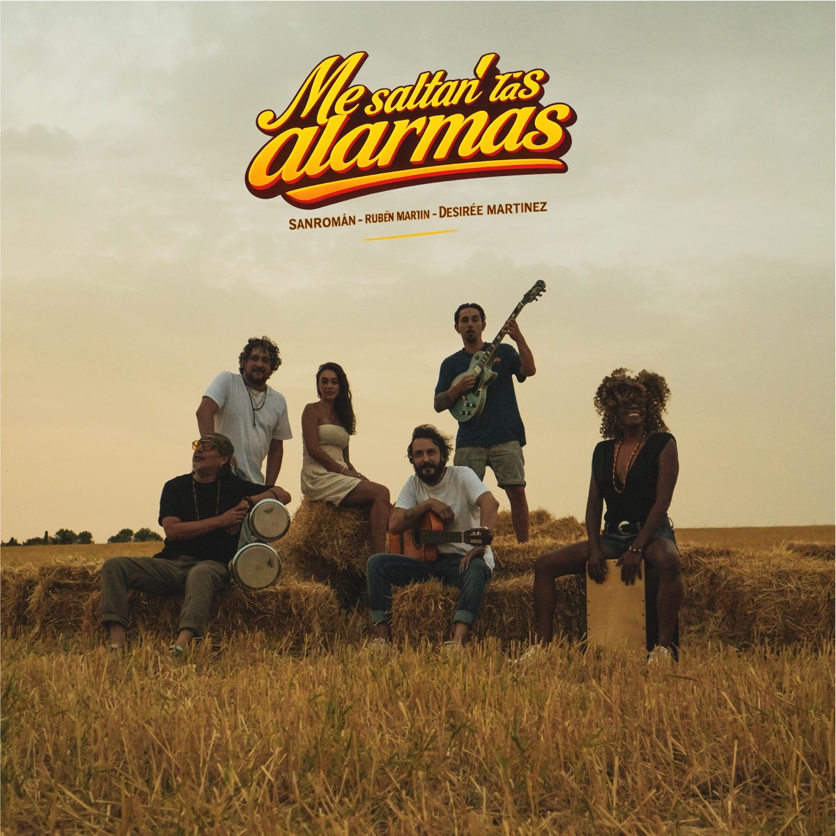 Me Saltan las Alarmas - Single by SANROMAN, Rubén Martín & Desireé Martínez album cover