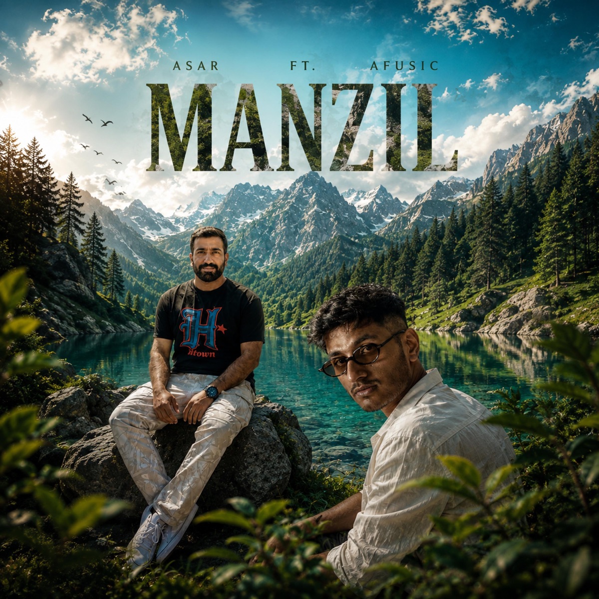 Manzil - Single by Asar & AFUSIC album cover