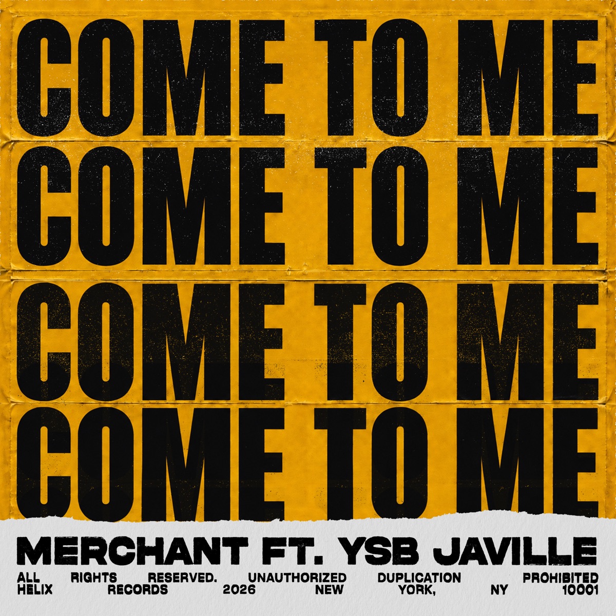 Come to Me - Single by merchant & YSB JAVILLE album cover
