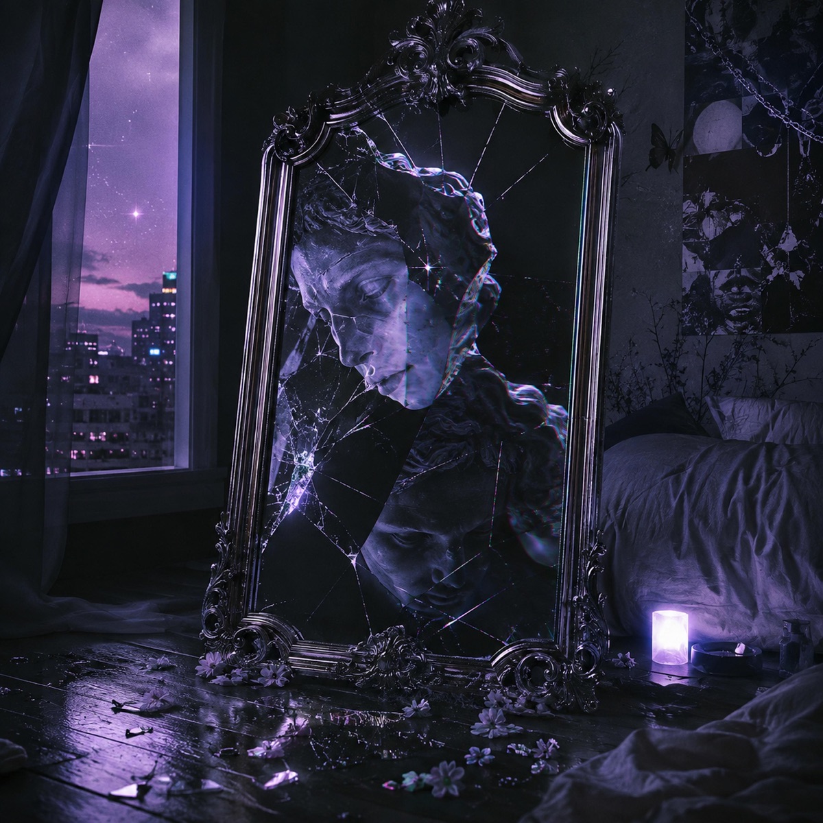 Mirror Masa (I Think I'm Fallin' for Ya) [feat. Dathan] - Single by vampire album cover