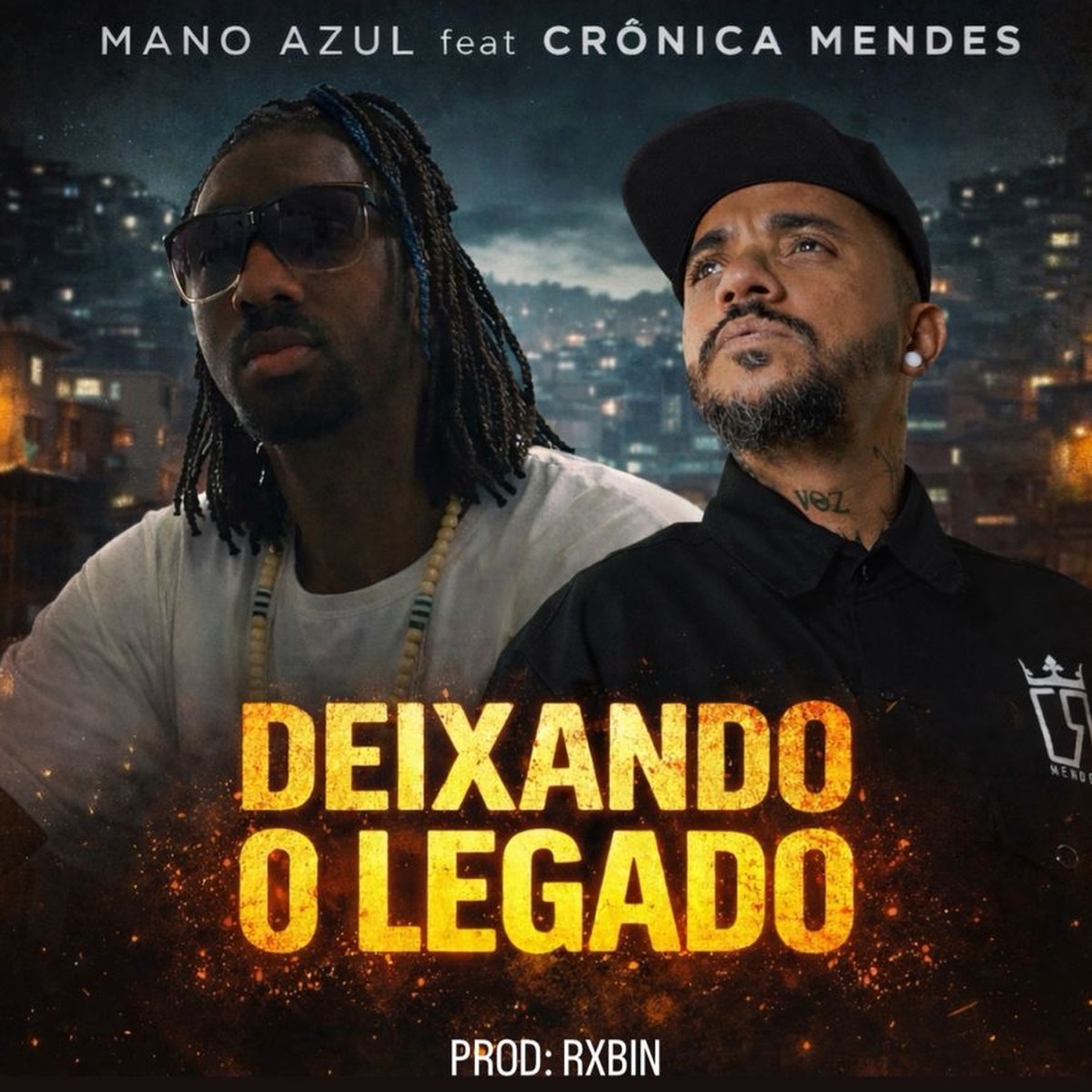 Deixando o Legado (feat. Crônica Mendes) - Single by Mano Azul album cover