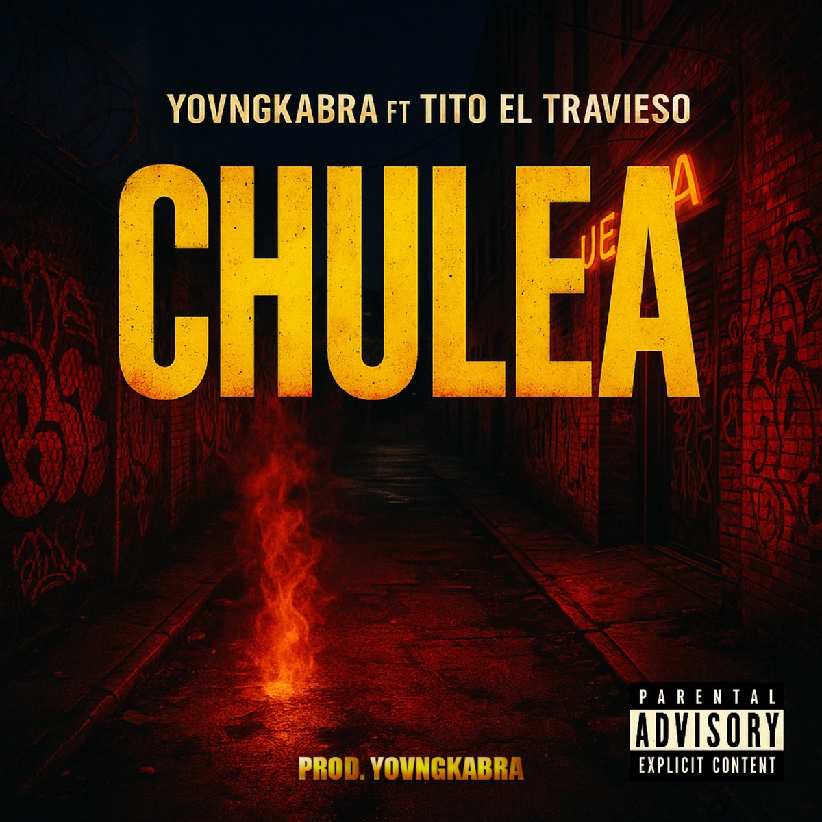 CHULEA (feat. Tico Fenx) - Single by Yovngkabra album cover