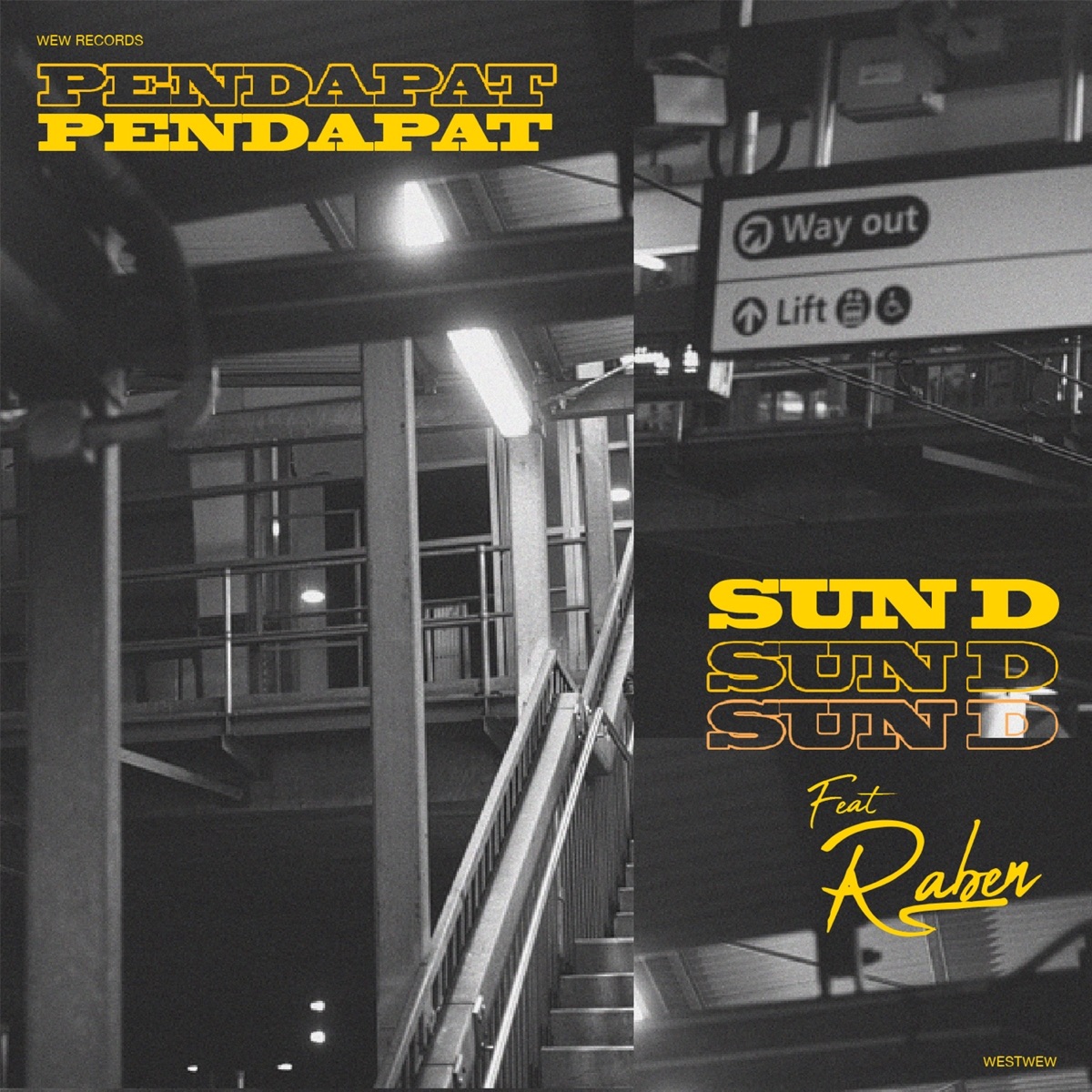 Pendapat (feat. Raben) - Single by Sun D album cover