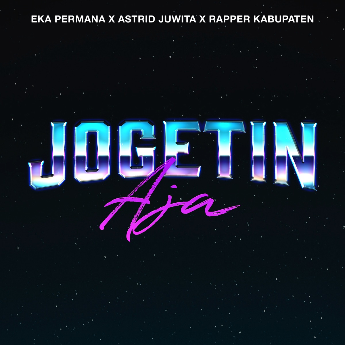 Jogetin Aja - Single by Eka Permana, Astrid Juwita & Rapper Kabupaten album cover