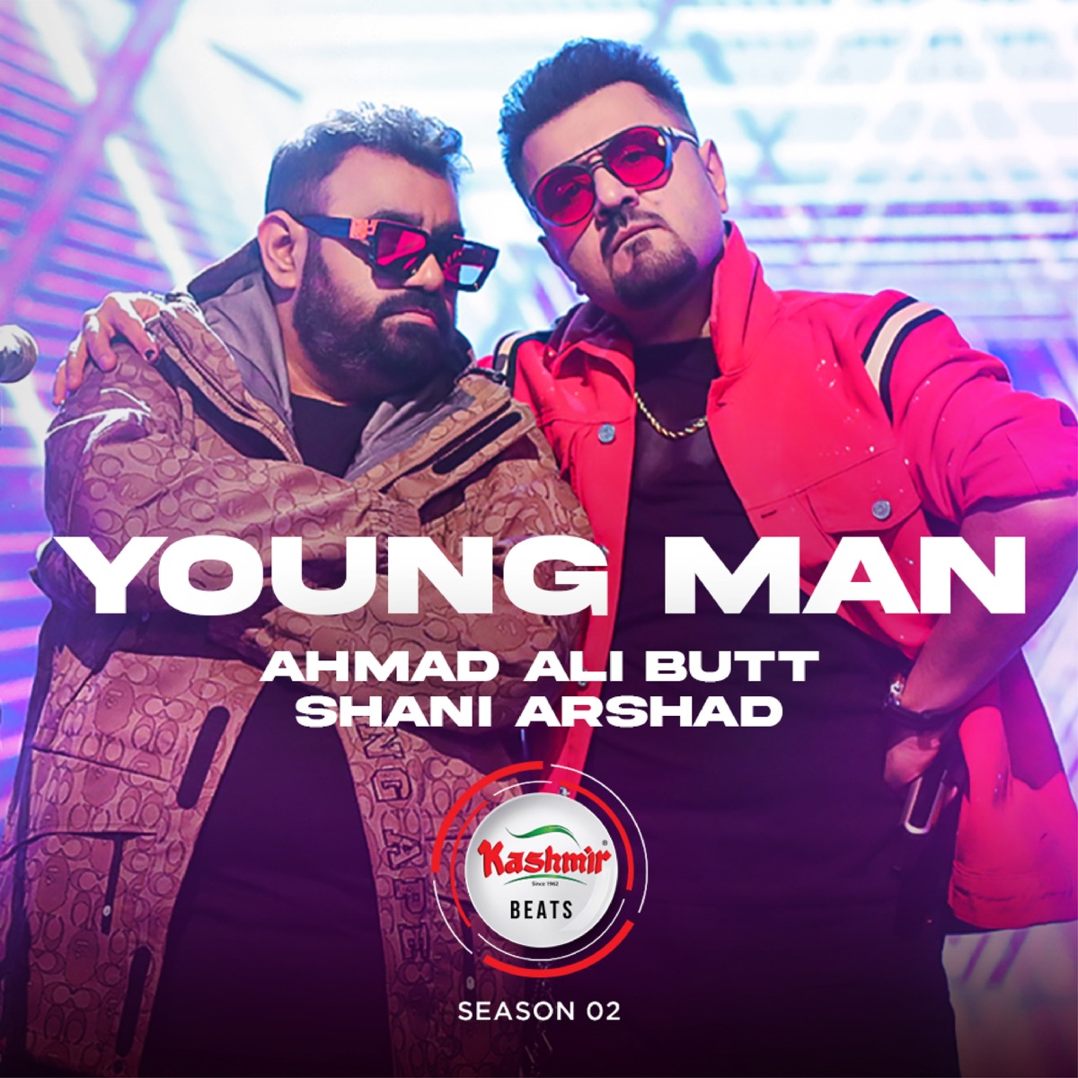 Young Man (from Kashmir Beats Season 02) - Single by Ahmad Ali Butt & Shani Arshad album cover