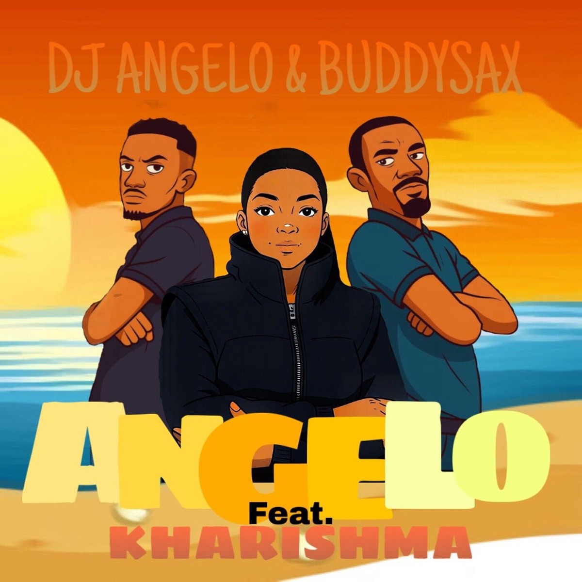 Angelo (feat. Kharishma) - Single by DJ Angelo & Buddy Sax album cover