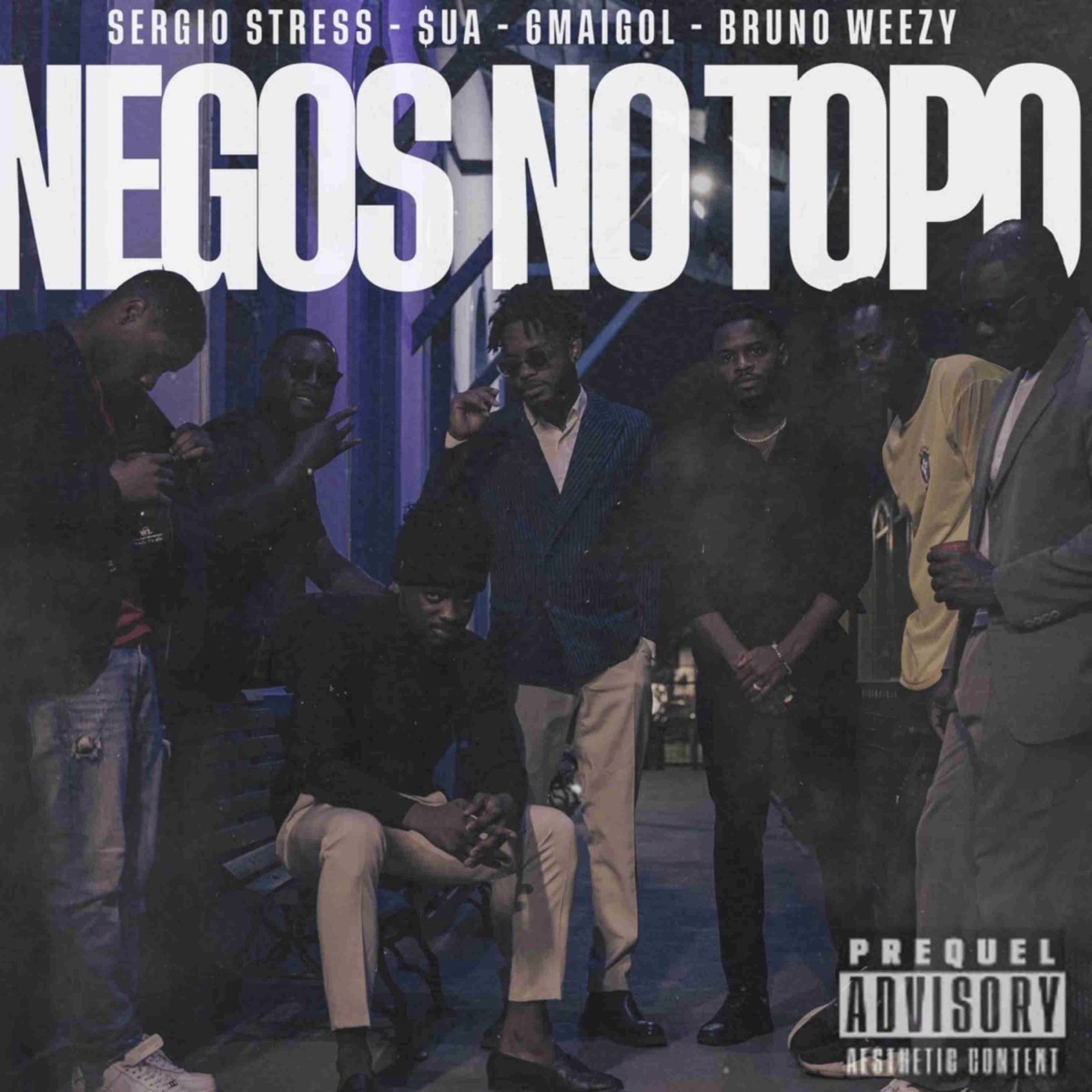 Negos no Topo (2612 Beatz Remix) [feat. Bruno weezy] - Single by Sérgio Stress, $ÚA & 6Maigol album cover