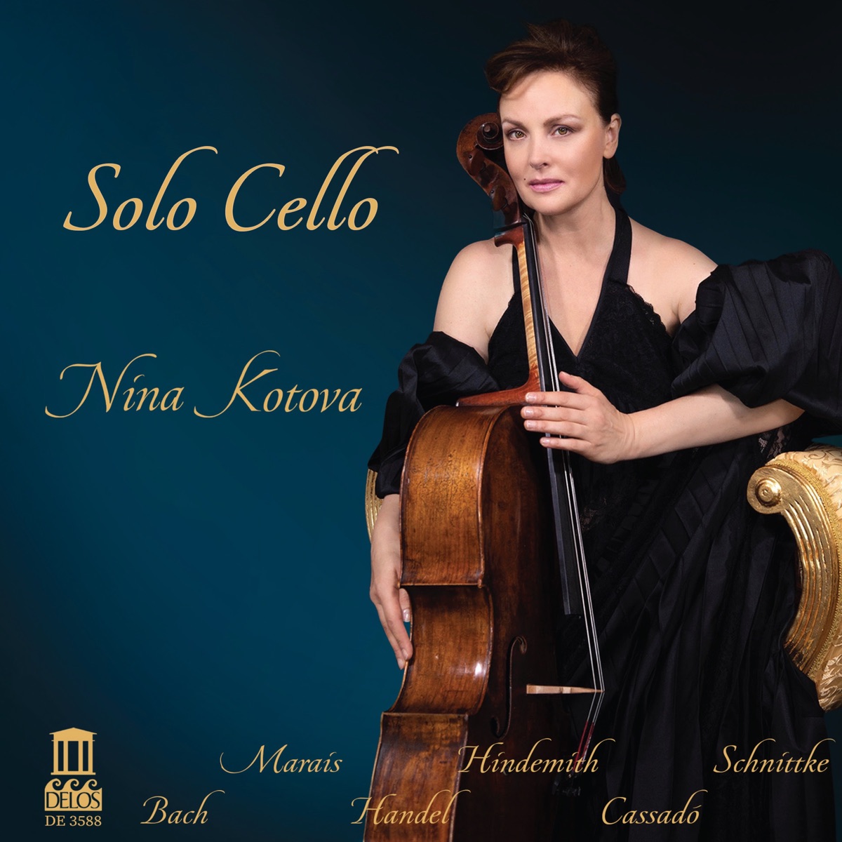 Solo Cello by Nina Kotova album cover