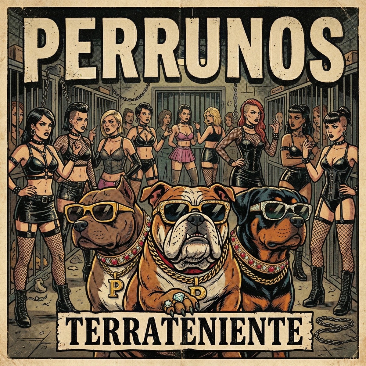 Perrunos - Single by Terrateniente album cover