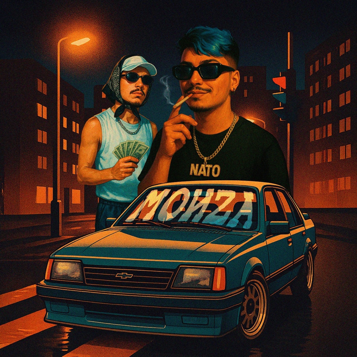 MONZA - Single by young natto & ADVAN album cover