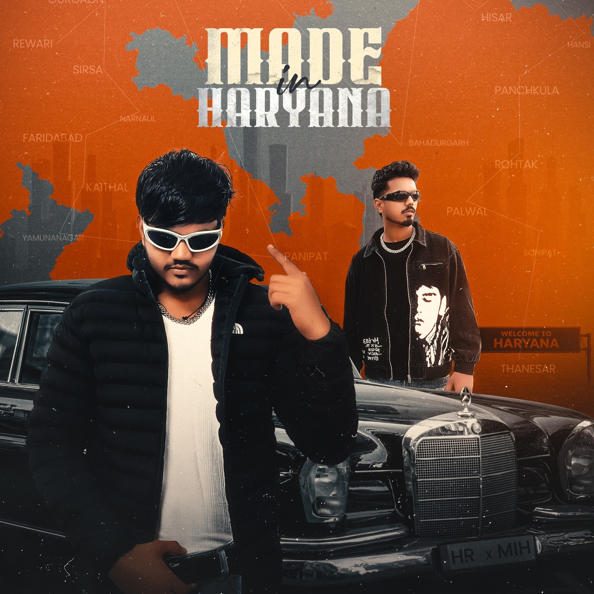 Made In Haryana by RC Magnum, Aman Mangali Aala & Manish Gaat album cover