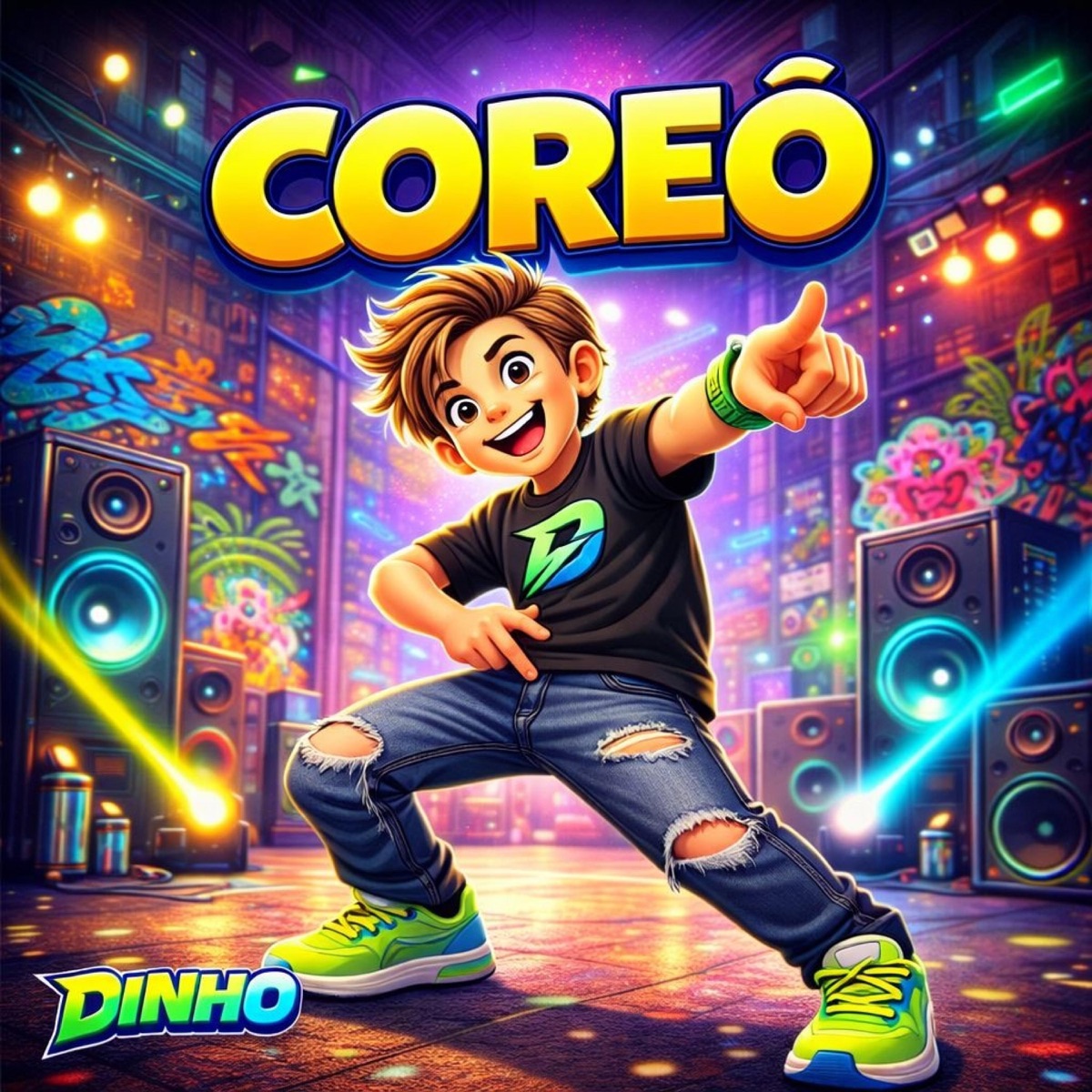 Coreô - Single by Dinho Areão album cover