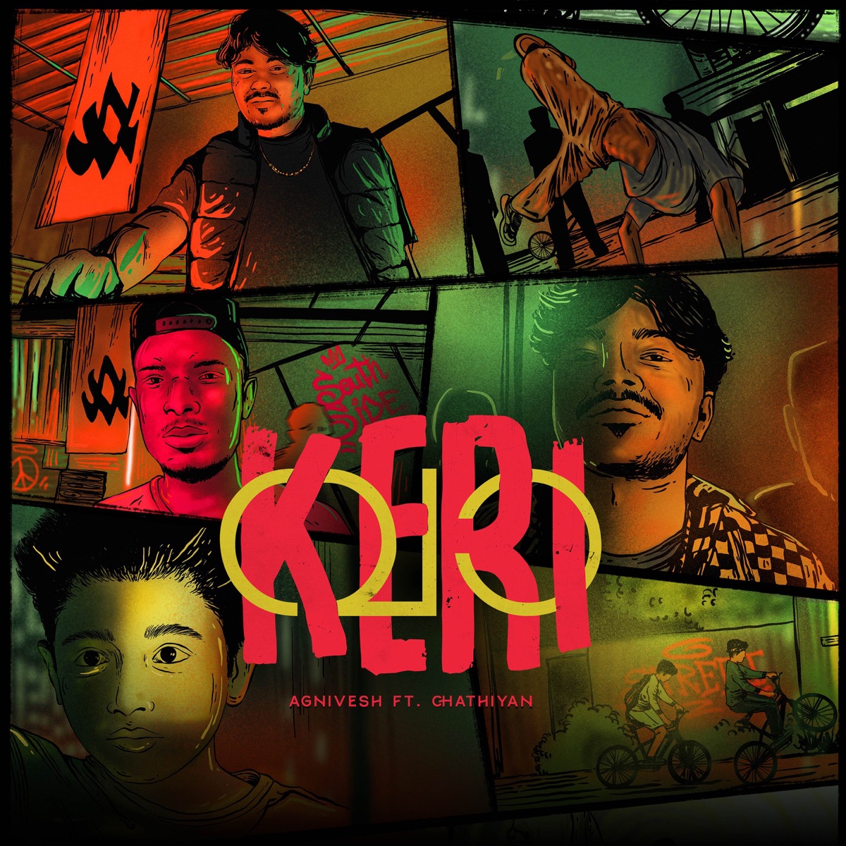 Keri Va - Single by Agnivesh & Chathiyan album cover