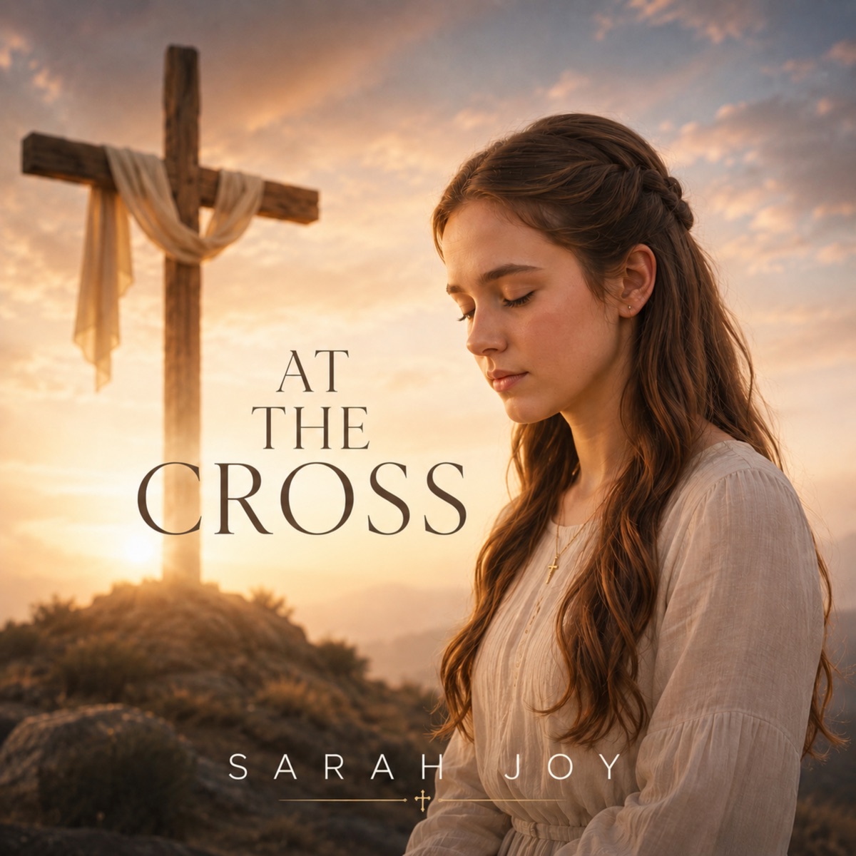 At the Cross - Single by Sarah Joy album cover