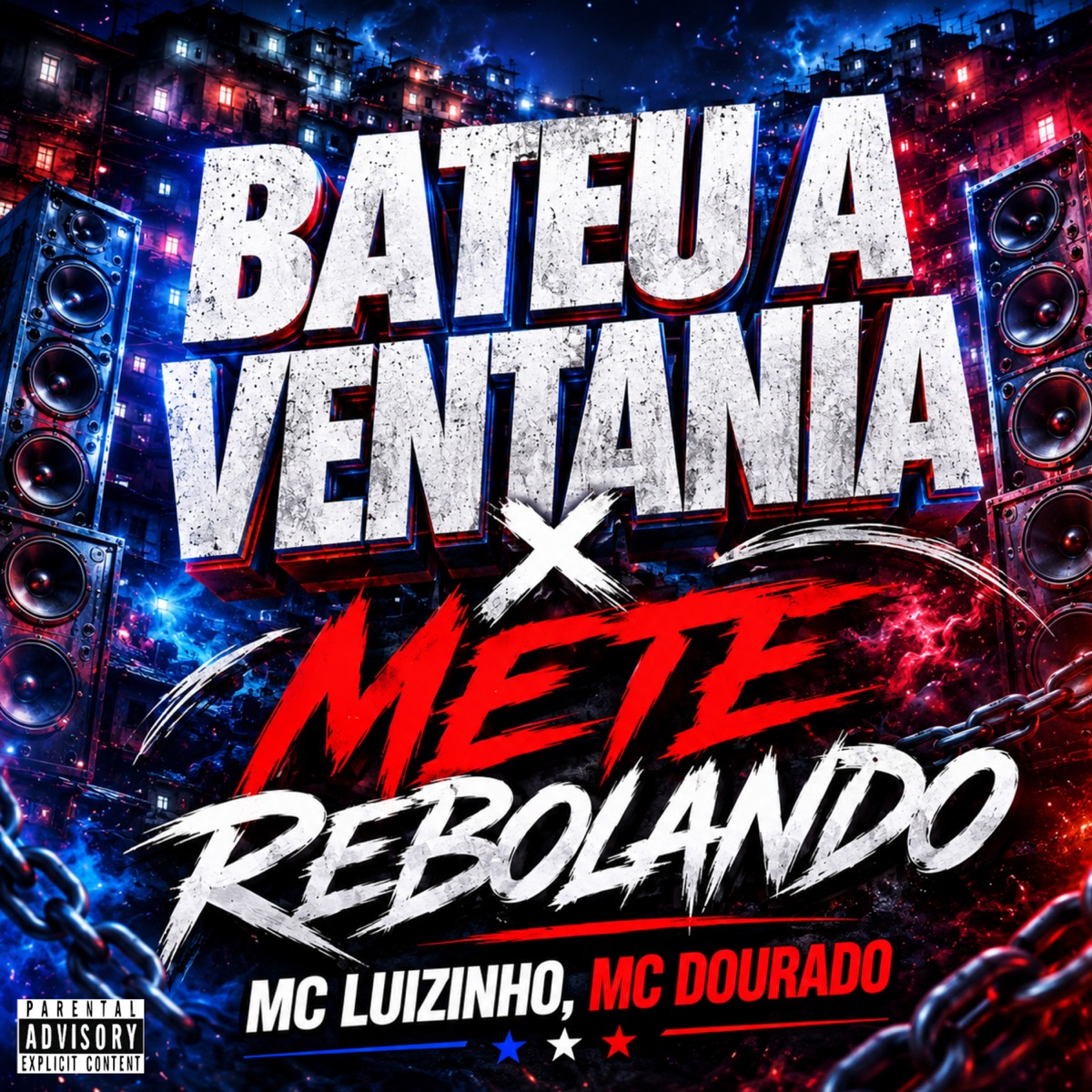 Bateu a Ventania X Mete Rebolando - Single by MC Dourado & Mc Luizinho album cover