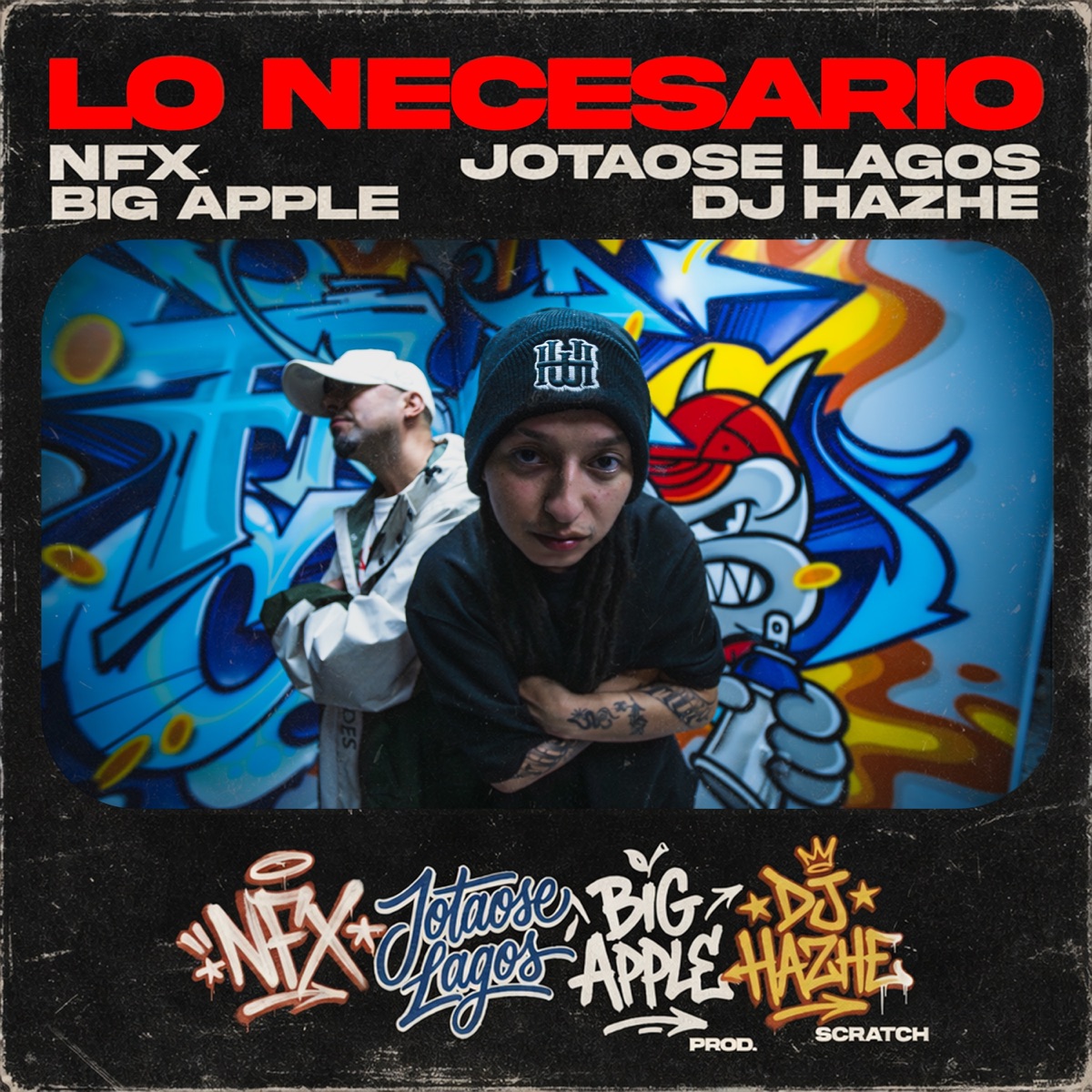 LO NECESARIO - Single by Nfx, Jotaose Lagos, Hazhe & Big Apple album cover