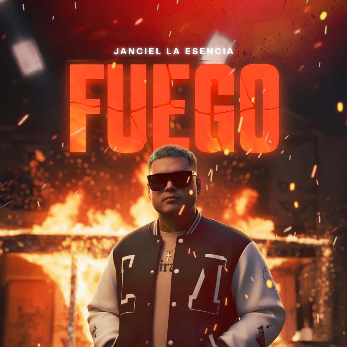 FUEGO - Single by Janciel la esencia album cover