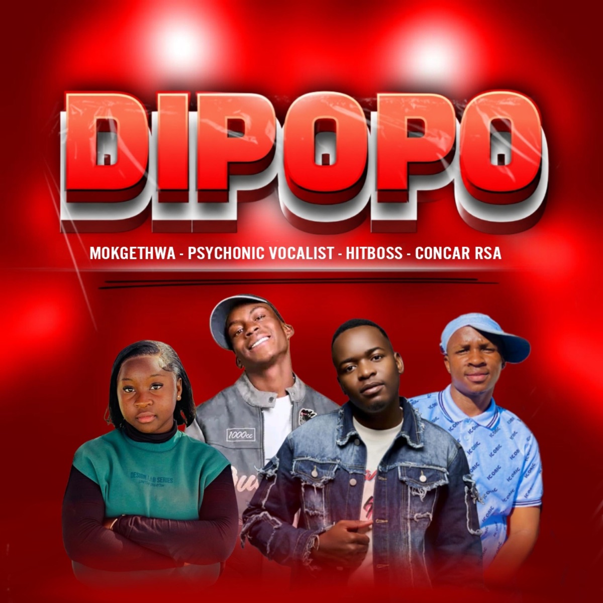 Dipopo (feat. Psychonic Vocalist, Hitboss & Concar RSA) - Single by Mokgethwa Mmabutla album cover