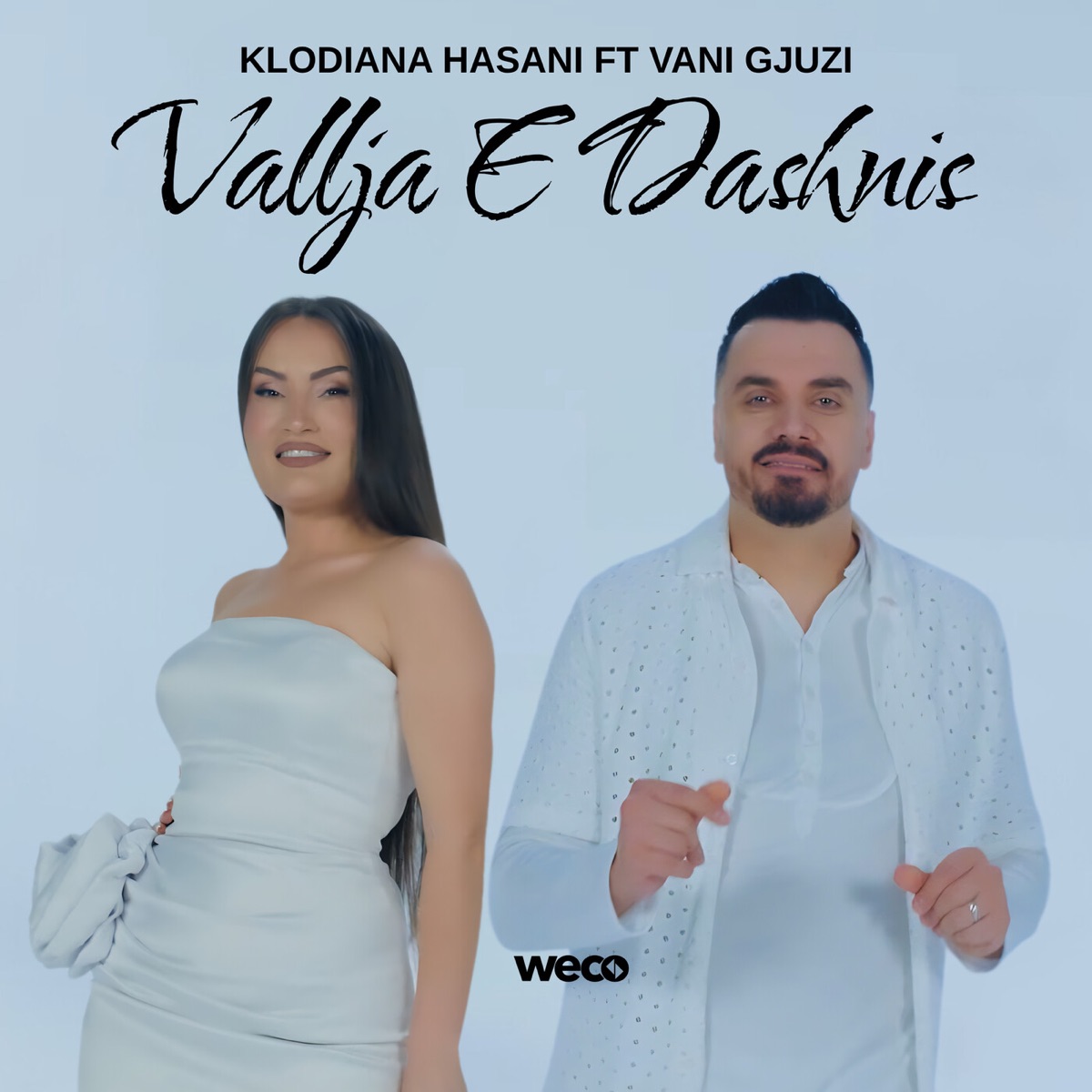 Vallja e dashnis (feat. Vani Gjuzi) - Single by Klodiana Hasani album cover