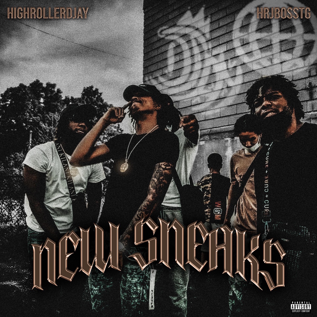 New Sneaks (feat. HrJBossTG) - Single by HighRollerDJay album cover