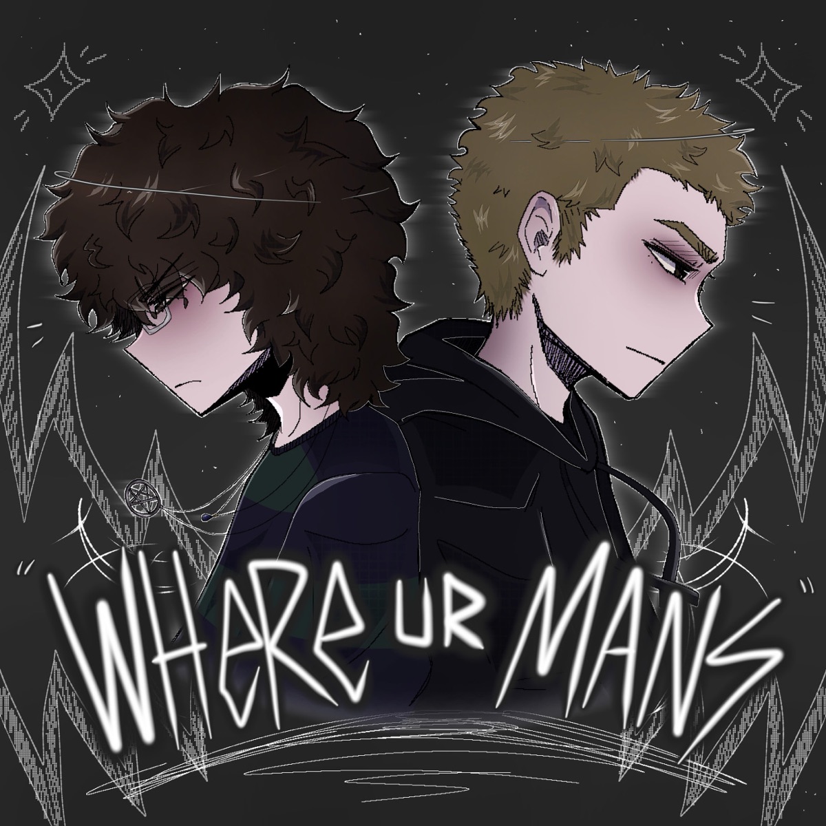 Where Ur Mans - Single by Vyzer & Pröz album cover