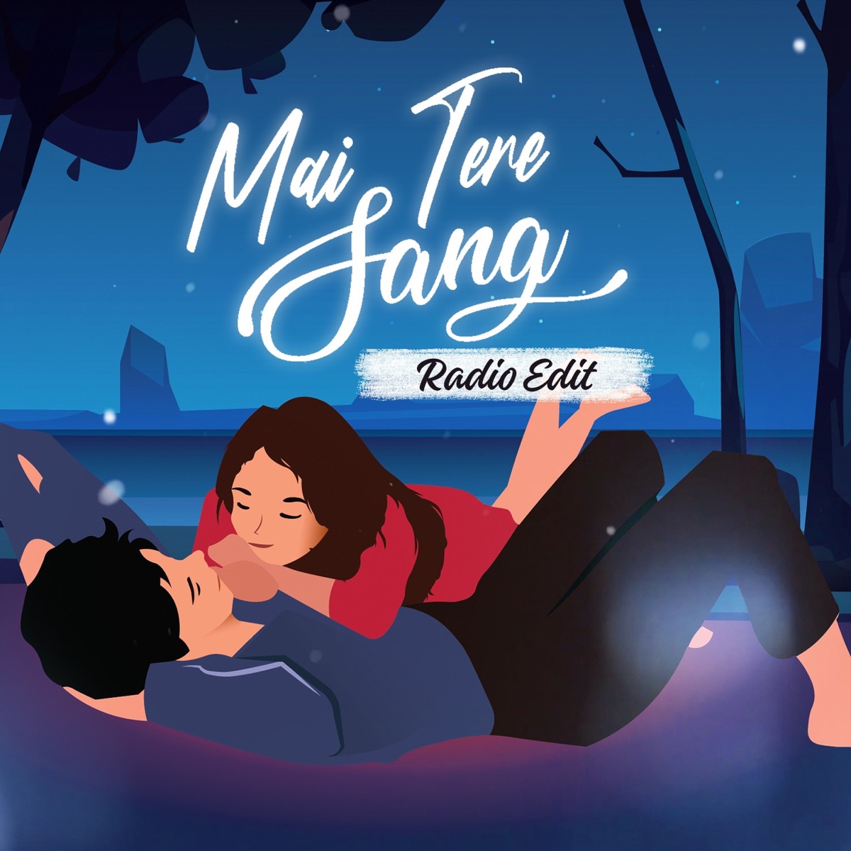 Mai Tere Sang (Radio Edit) - Single by Mohit Manuja, Sayam Qureshi & Deepanshi Nagar album cover