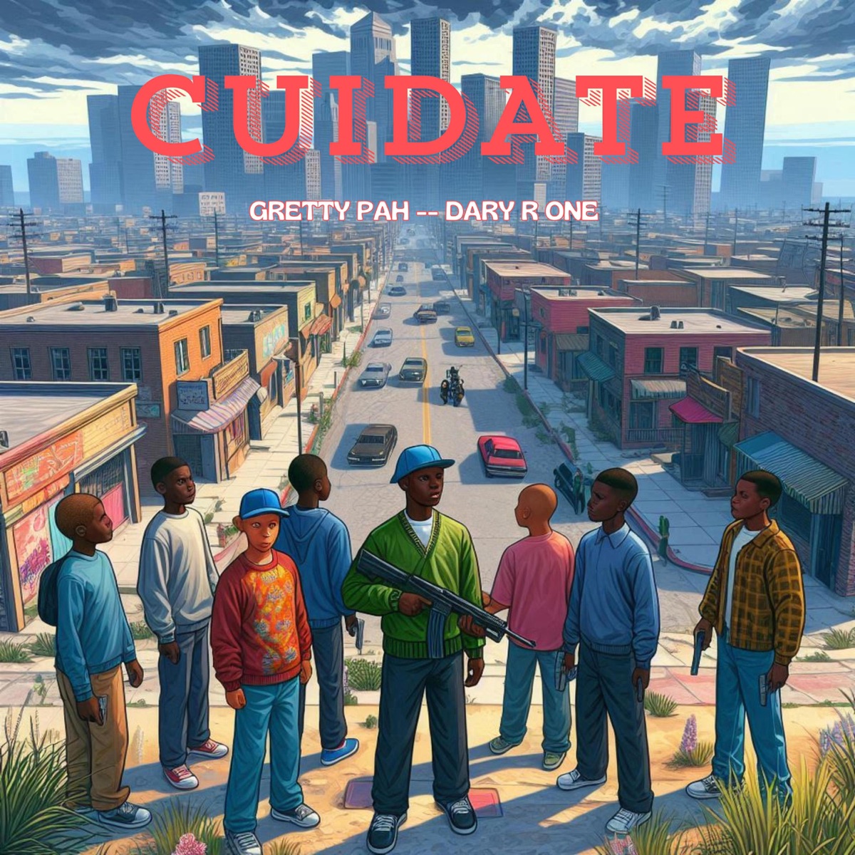 CUIDATE (feat. Dary R One) - Single by Gretty Pah album cover