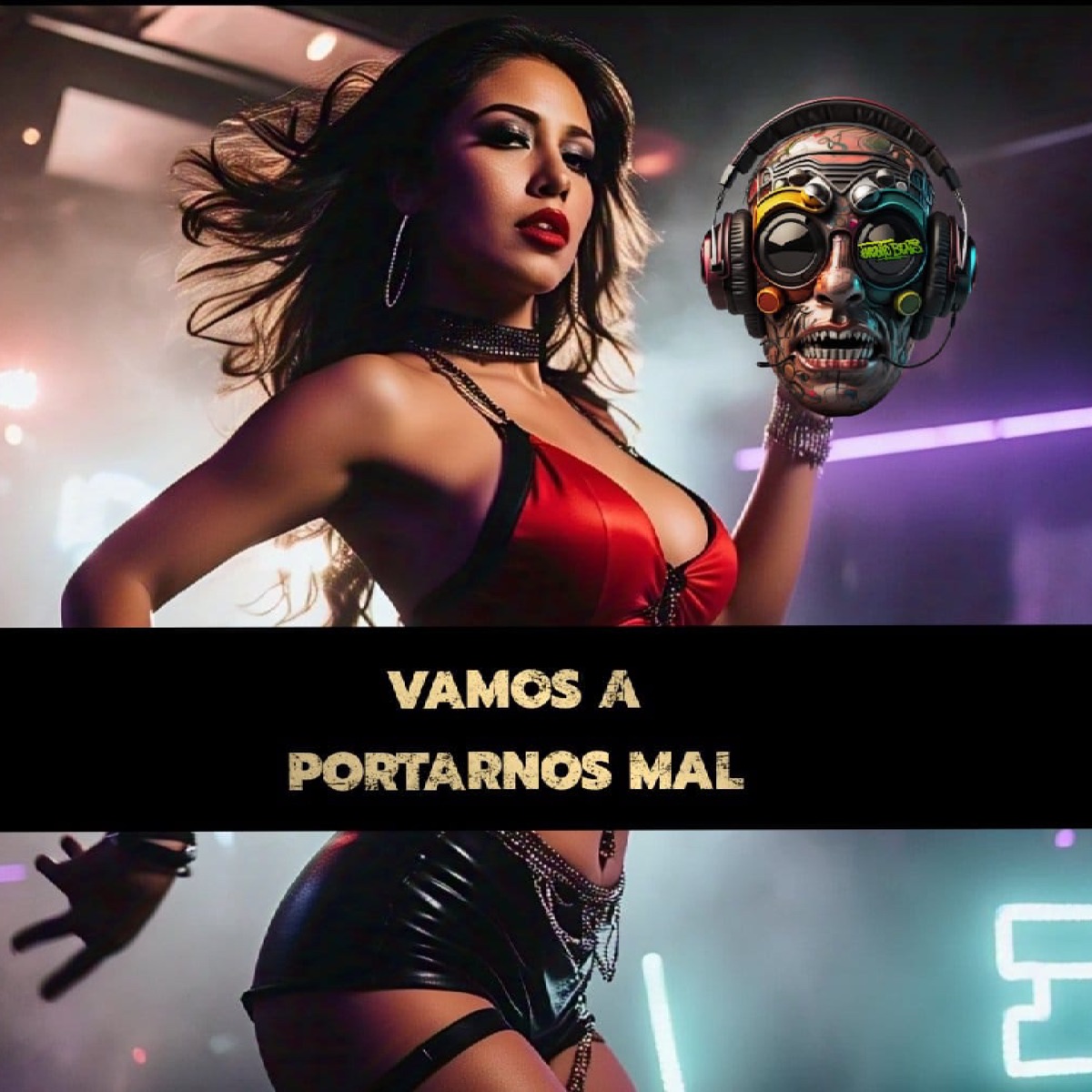 Vamos a Portarnos Mal - Single by JAMBRO & Ineditobeats album cover